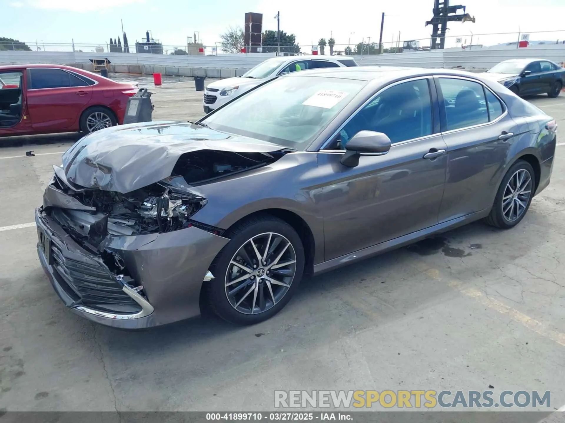 2 Photograph of a damaged car 4T1F31AK0RU621649 TOYOTA CAMRY HYBRID 2024