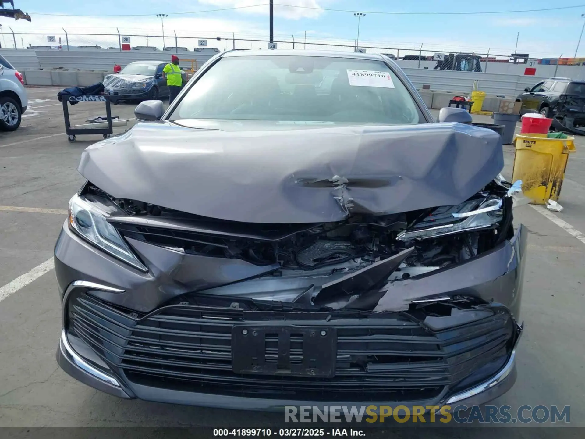 6 Photograph of a damaged car 4T1F31AK0RU621649 TOYOTA CAMRY HYBRID 2024