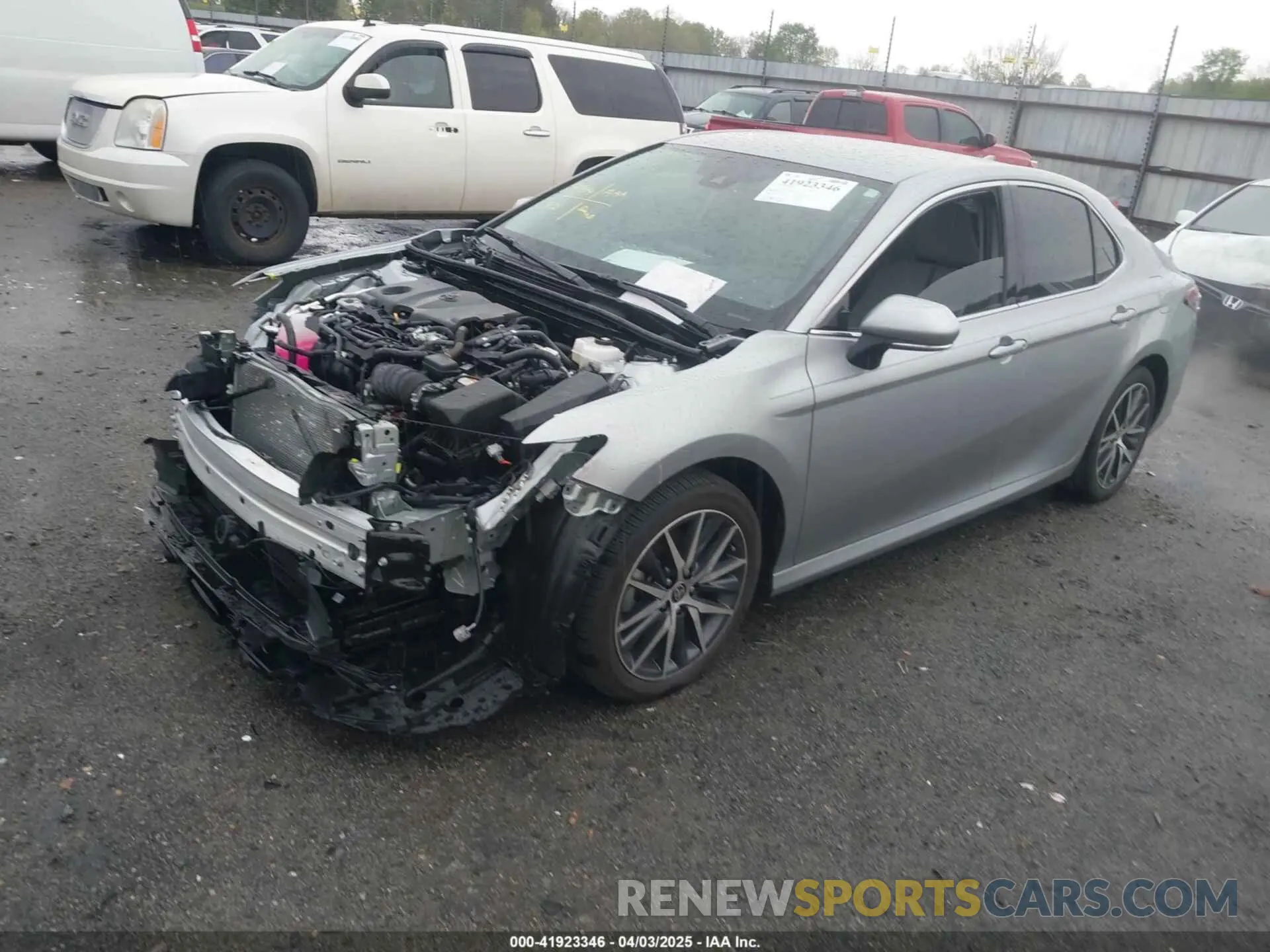 2 Photograph of a damaged car 4T1F31AK6RU075116 TOYOTA CAMRY HYBRID 2024