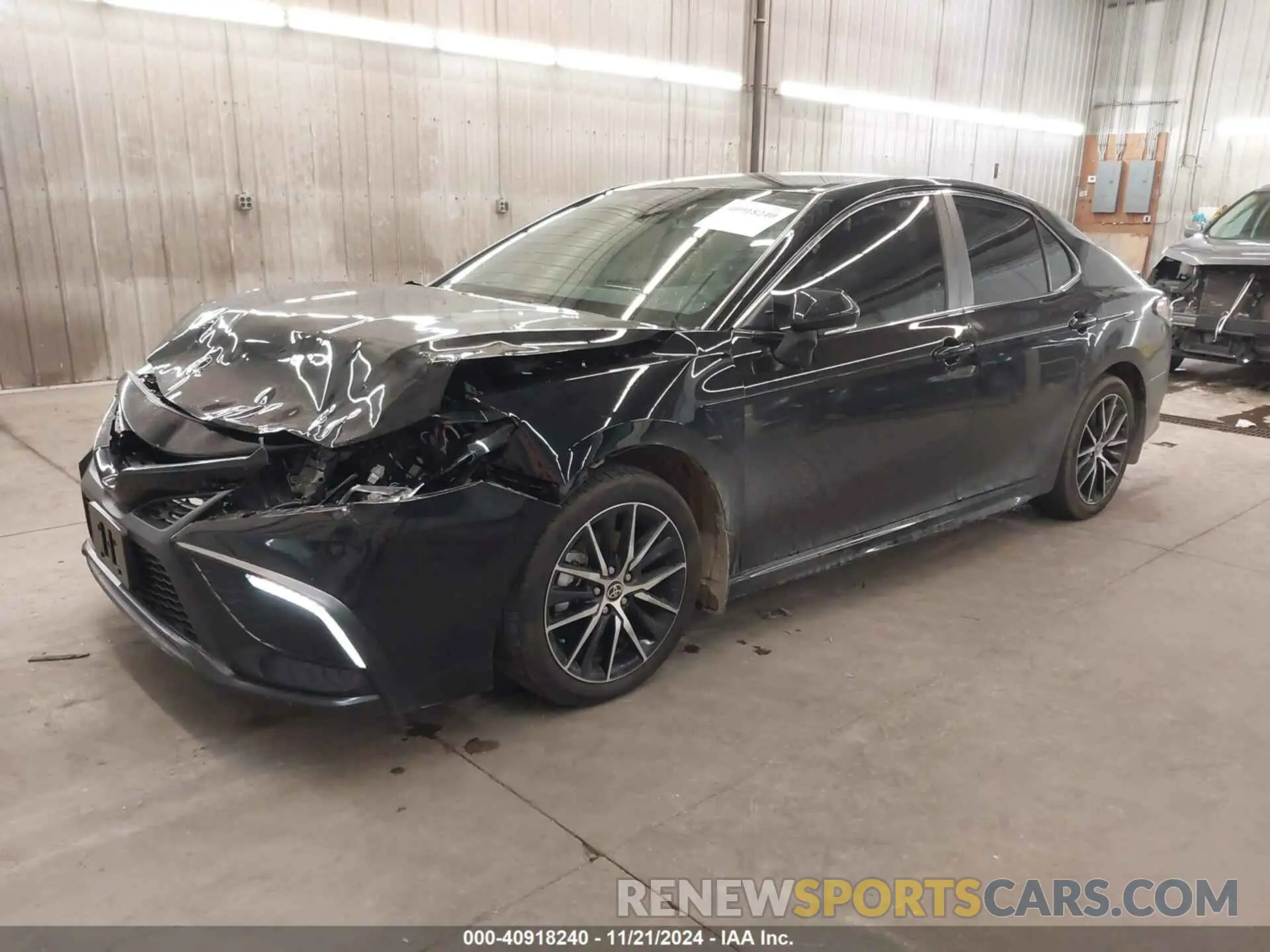 2 Photograph of a damaged car 4T1G31AK3RU076163 TOYOTA CAMRY HYBRID 2024
