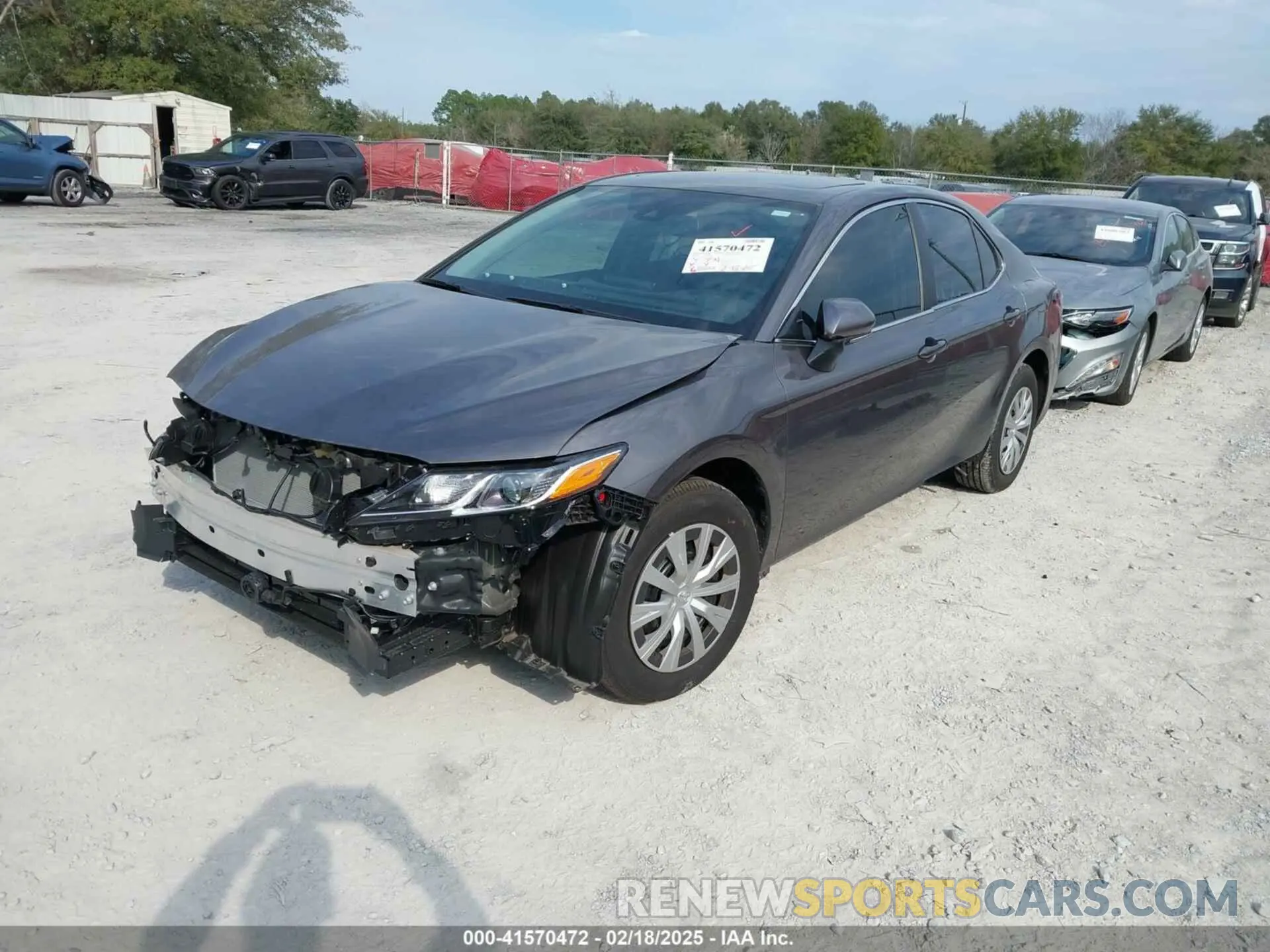 2 Photograph of a damaged car 4T1H31AK5RU629030 TOYOTA CAMRY HYBRID 2024
