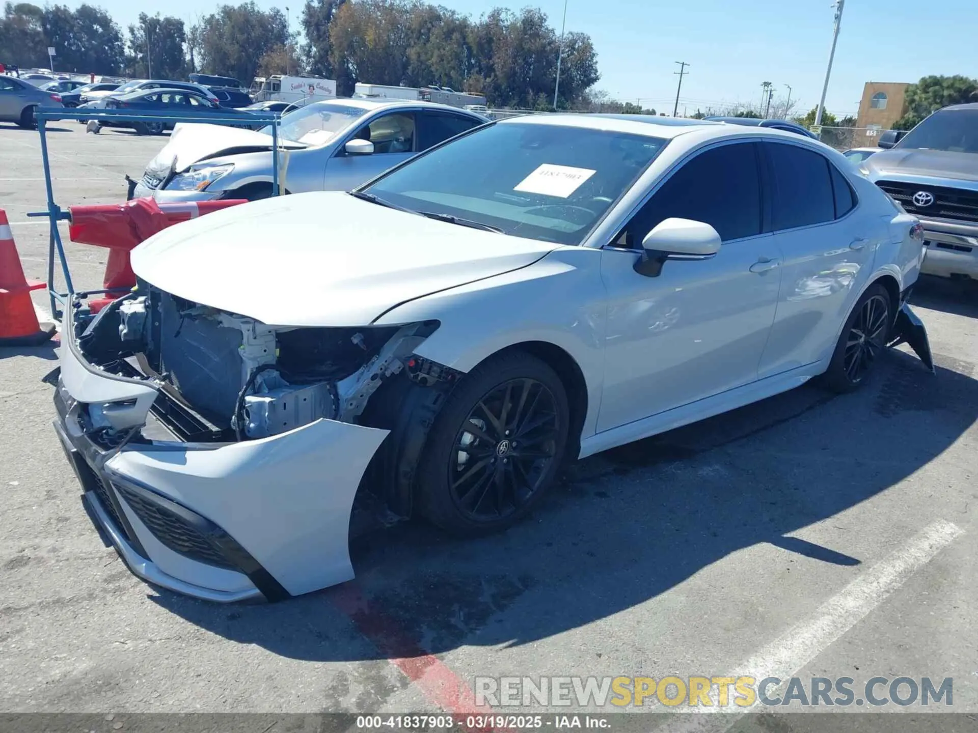2 Photograph of a damaged car 4T1K31AK9RU075772 TOYOTA CAMRY HYBRID 2024