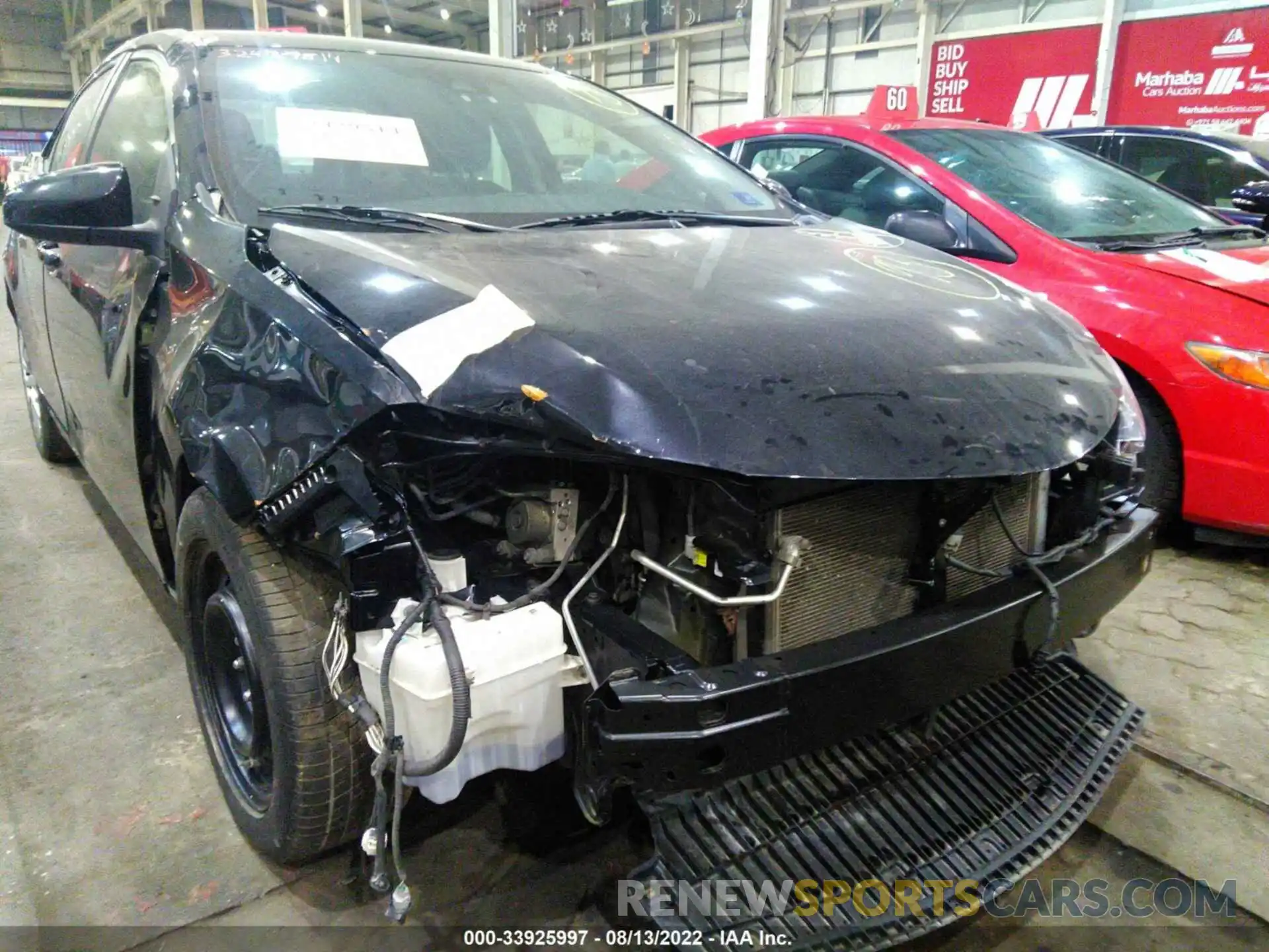 6 Photograph of a damaged car 001BURHE3KC165003 TOYOTA COROLLA 2019