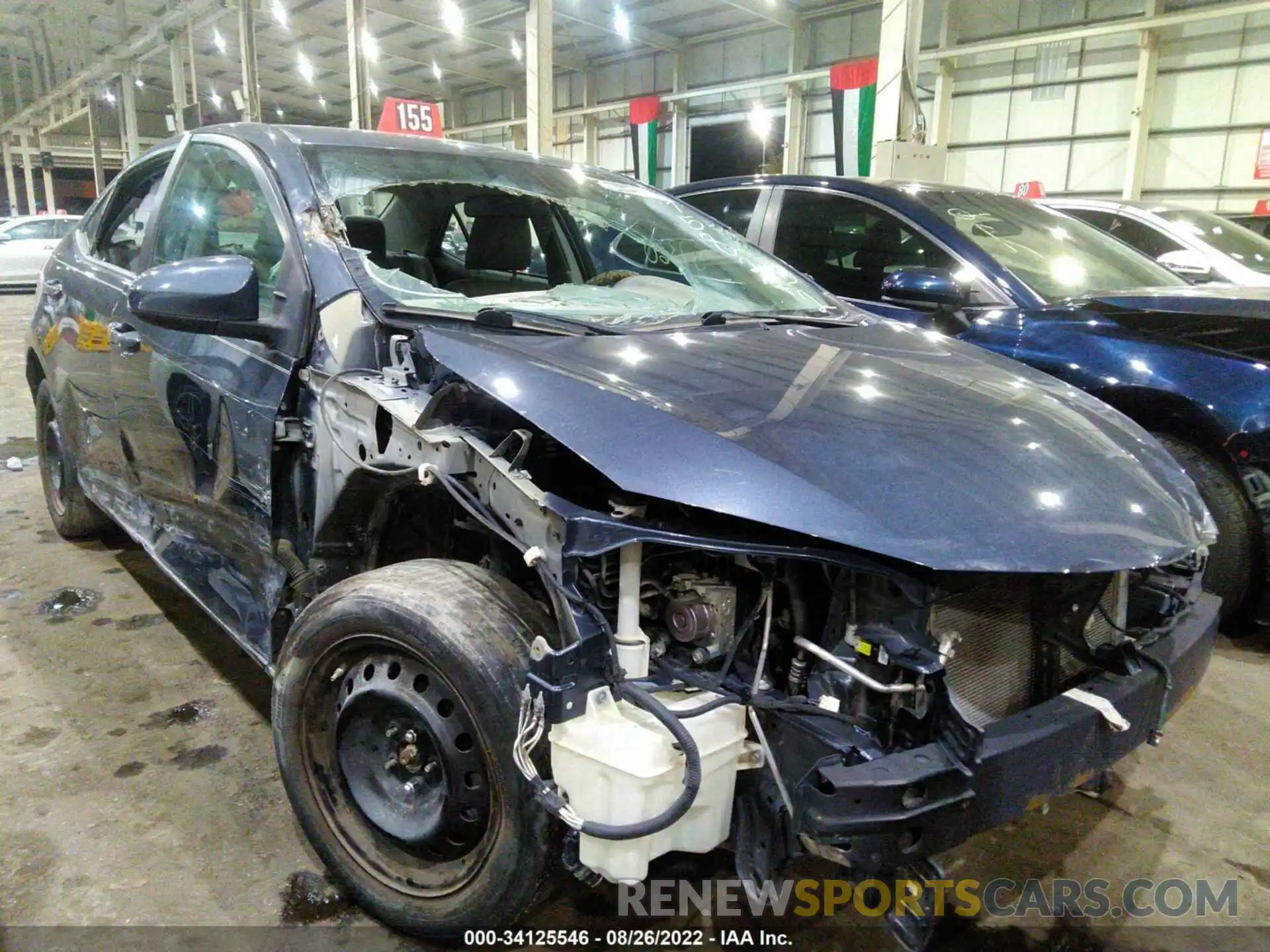 6 Photograph of a damaged car 001BURHE6KC158272 TOYOTA COROLLA 2019