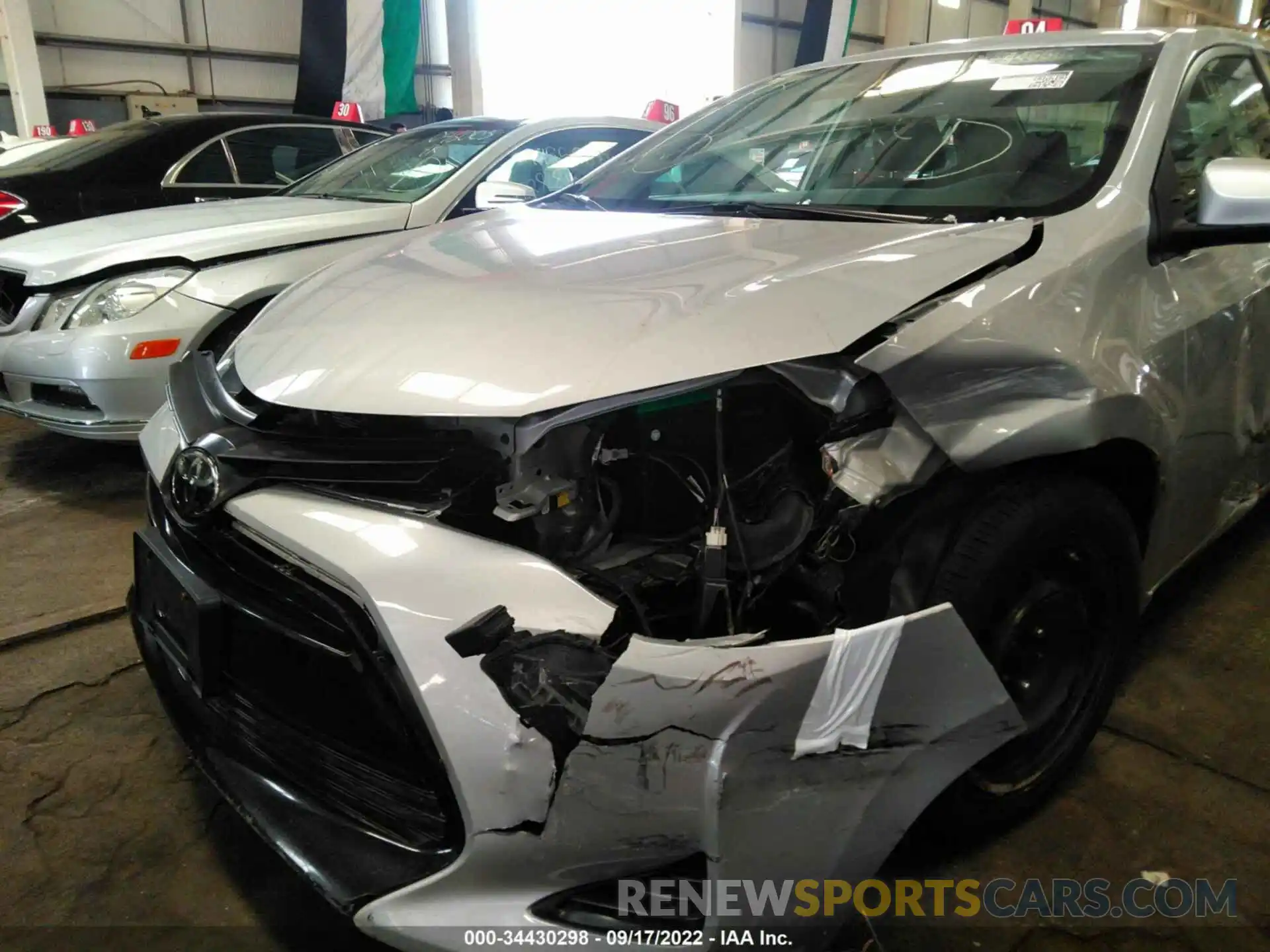 6 Photograph of a damaged car 001BURHE7KC232881 TOYOTA COROLLA 2019