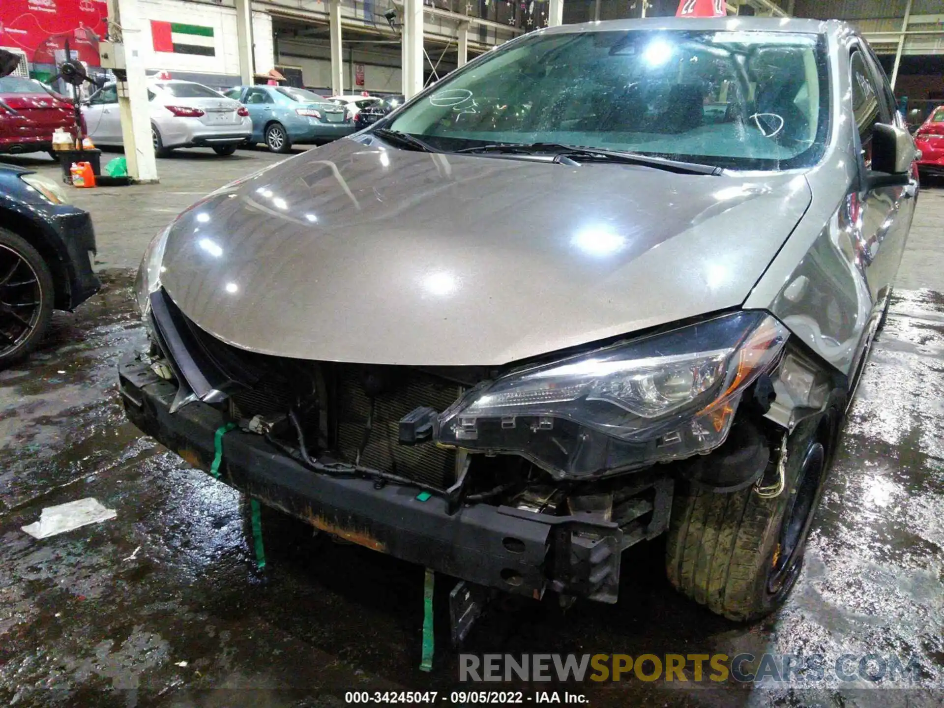 6 Photograph of a damaged car 001BURHE9KC212180 TOYOTA COROLLA 2019