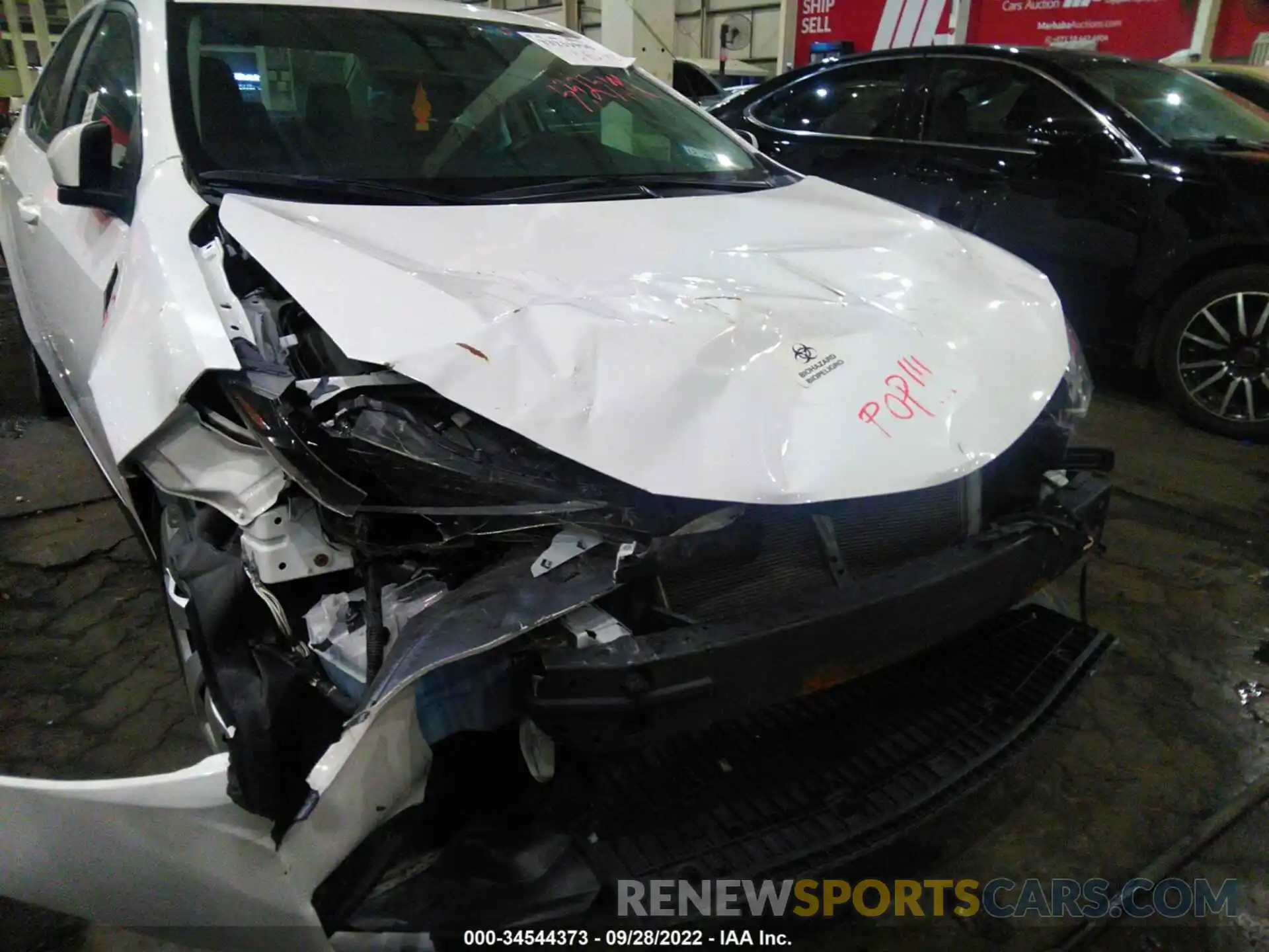 6 Photograph of a damaged car 00FBURHE9KP897880 TOYOTA COROLLA 2019