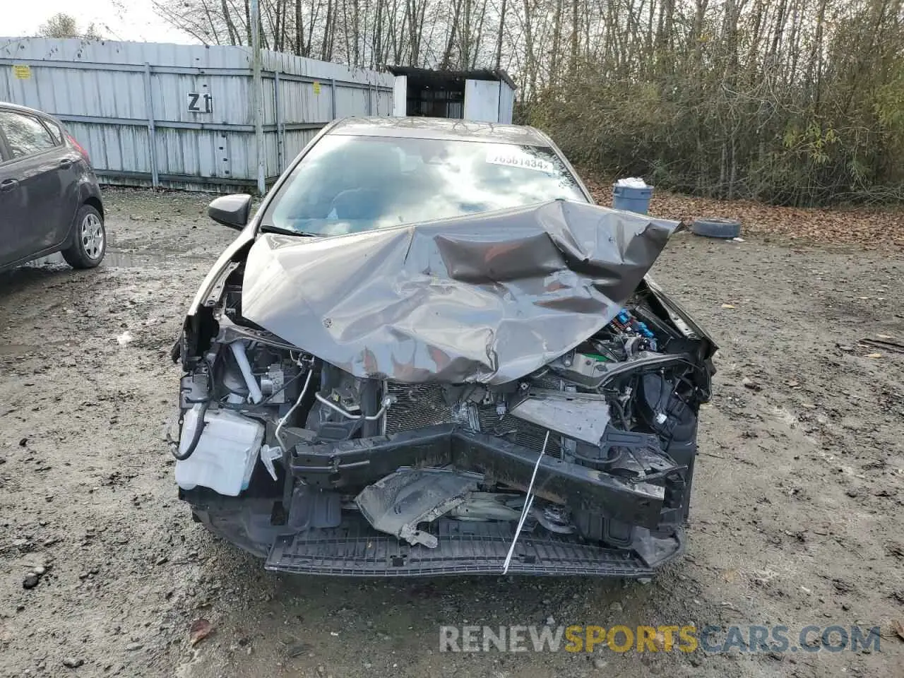 5 Photograph of a damaged car 2T1BPRHE5KC215536 TOYOTA COROLLA 2019
