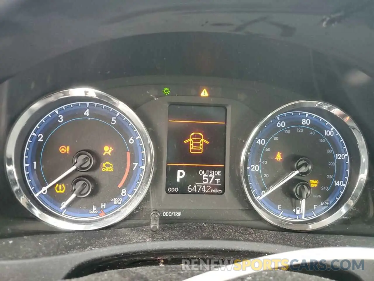 9 Photograph of a damaged car 2T1BPRHE5KC215536 TOYOTA COROLLA 2019