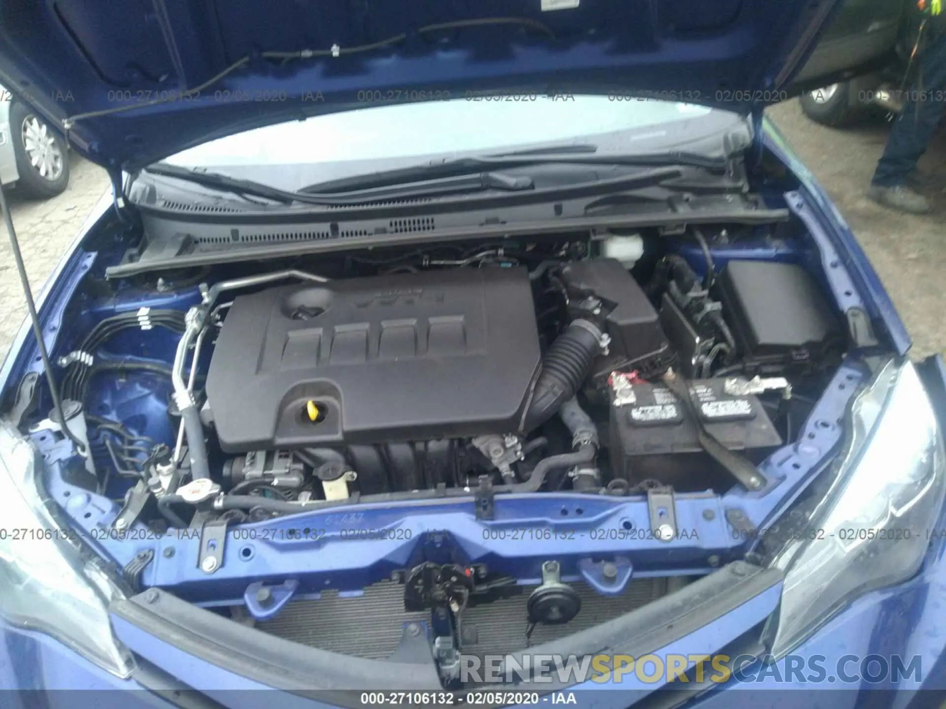 10 Photograph of a damaged car 2T1BURHE0KC133254 TOYOTA COROLLA 2019