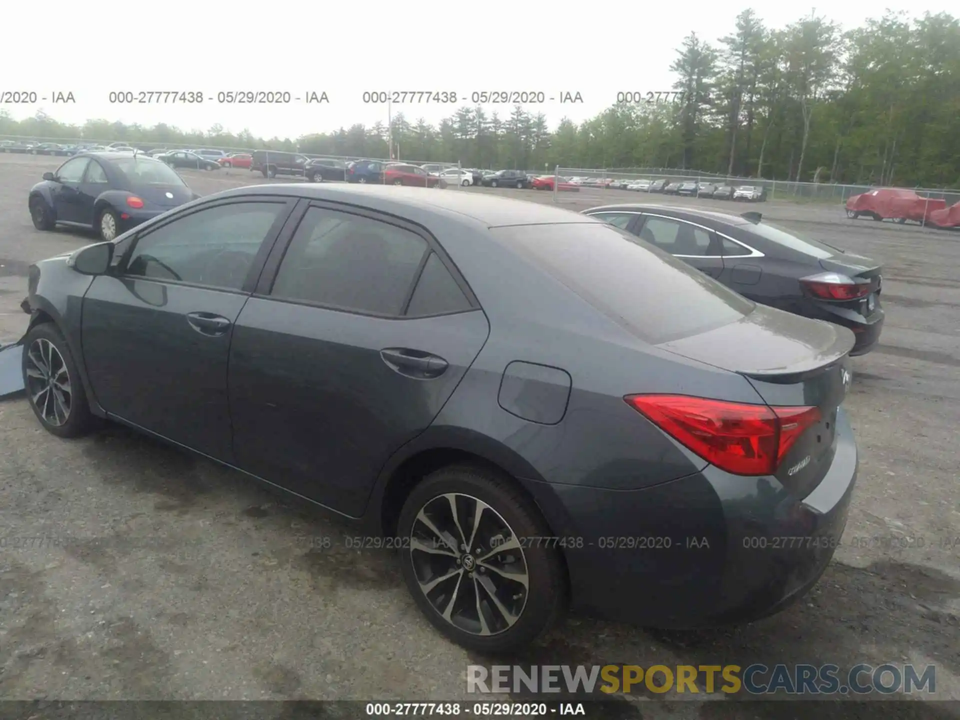 3 Photograph of a damaged car 2T1BURHE0KC134047 TOYOTA COROLLA 2019