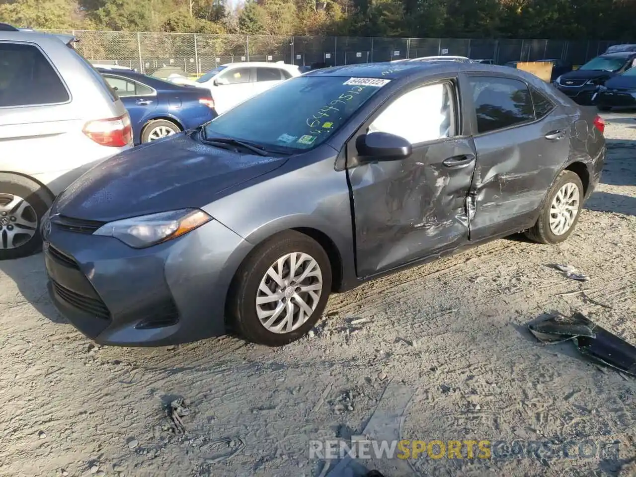 9 Photograph of a damaged car 2T1BURHE0KC135277 TOYOTA COROLLA 2019