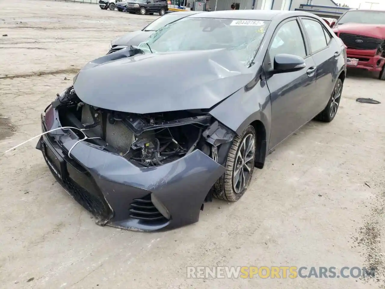 2 Photograph of a damaged car 2T1BURHE0KC140821 TOYOTA COROLLA 2019