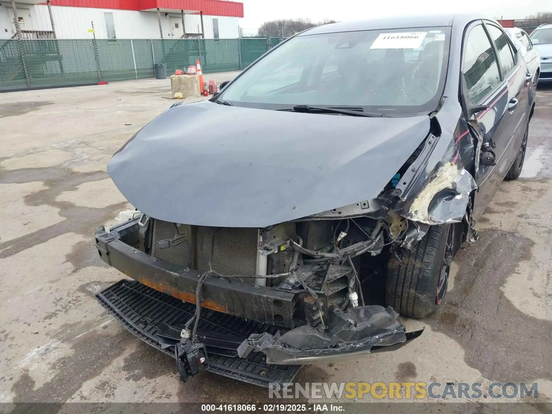 6 Photograph of a damaged car 2T1BURHE0KC141077 TOYOTA COROLLA 2019