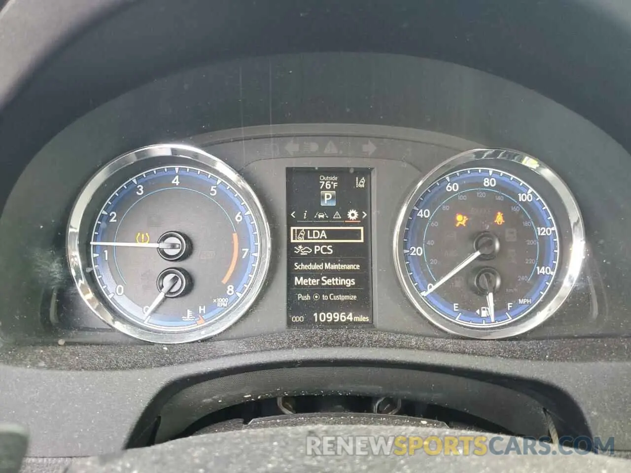 9 Photograph of a damaged car 2T1BURHE0KC141287 TOYOTA COROLLA 2019