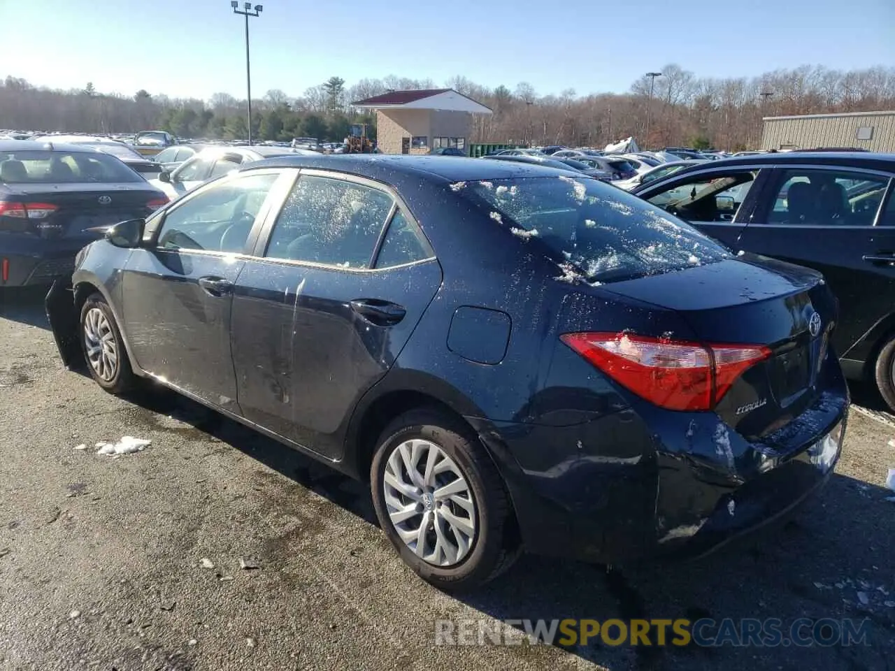 2 Photograph of a damaged car 2T1BURHE0KC143301 TOYOTA COROLLA 2019