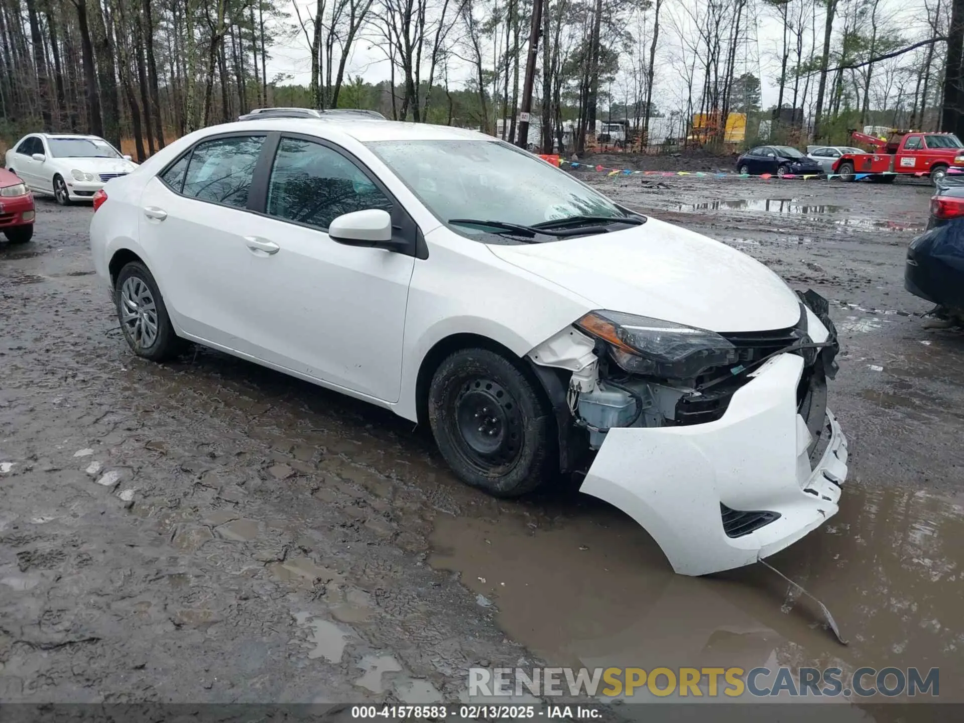 1 Photograph of a damaged car 2T1BURHE0KC150152 TOYOTA COROLLA 2019