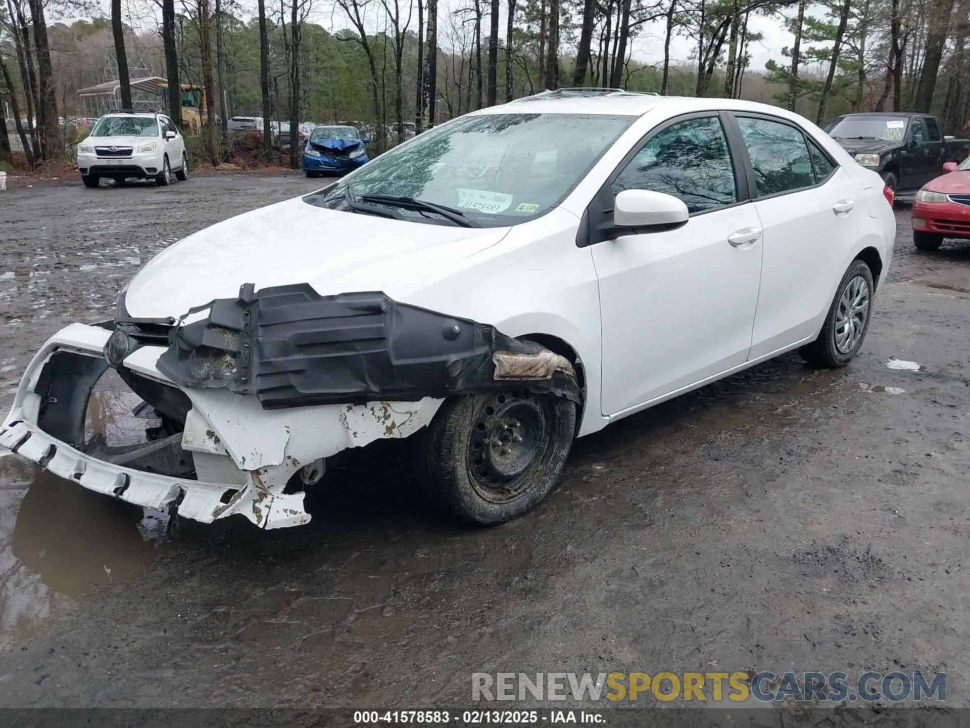 2 Photograph of a damaged car 2T1BURHE0KC150152 TOYOTA COROLLA 2019