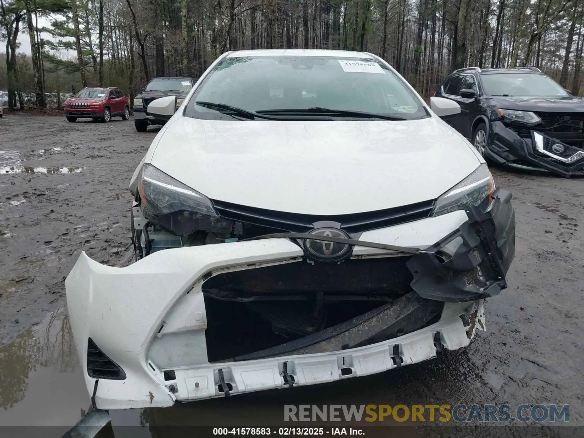 6 Photograph of a damaged car 2T1BURHE0KC150152 TOYOTA COROLLA 2019