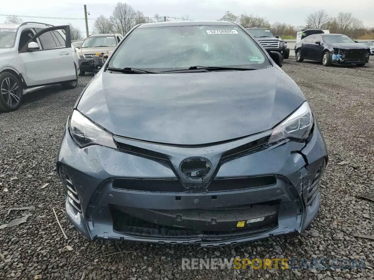 5 Photograph of a damaged car 2T1BURHE0KC153360 TOYOTA COROLLA 2019