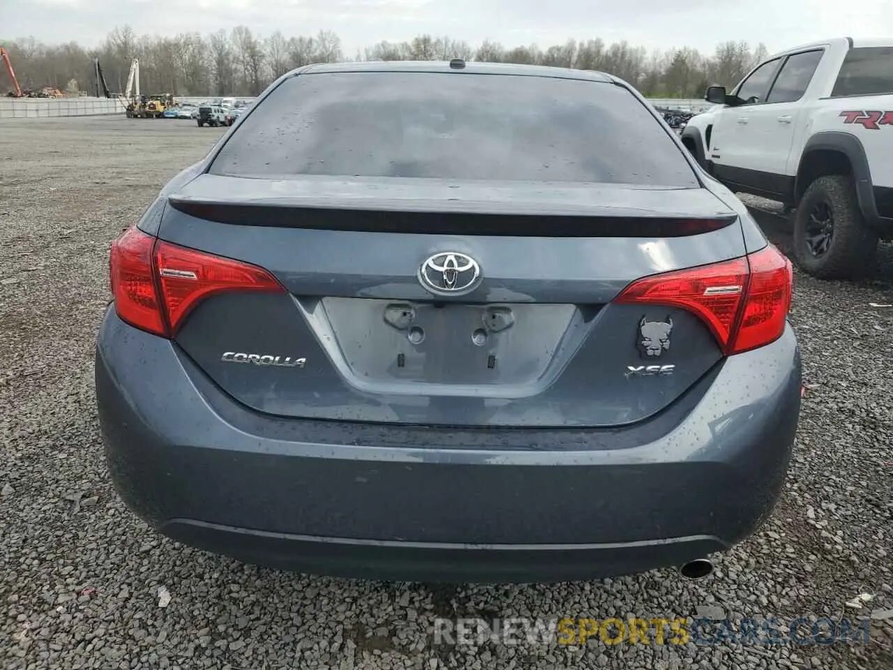 6 Photograph of a damaged car 2T1BURHE0KC153360 TOYOTA COROLLA 2019