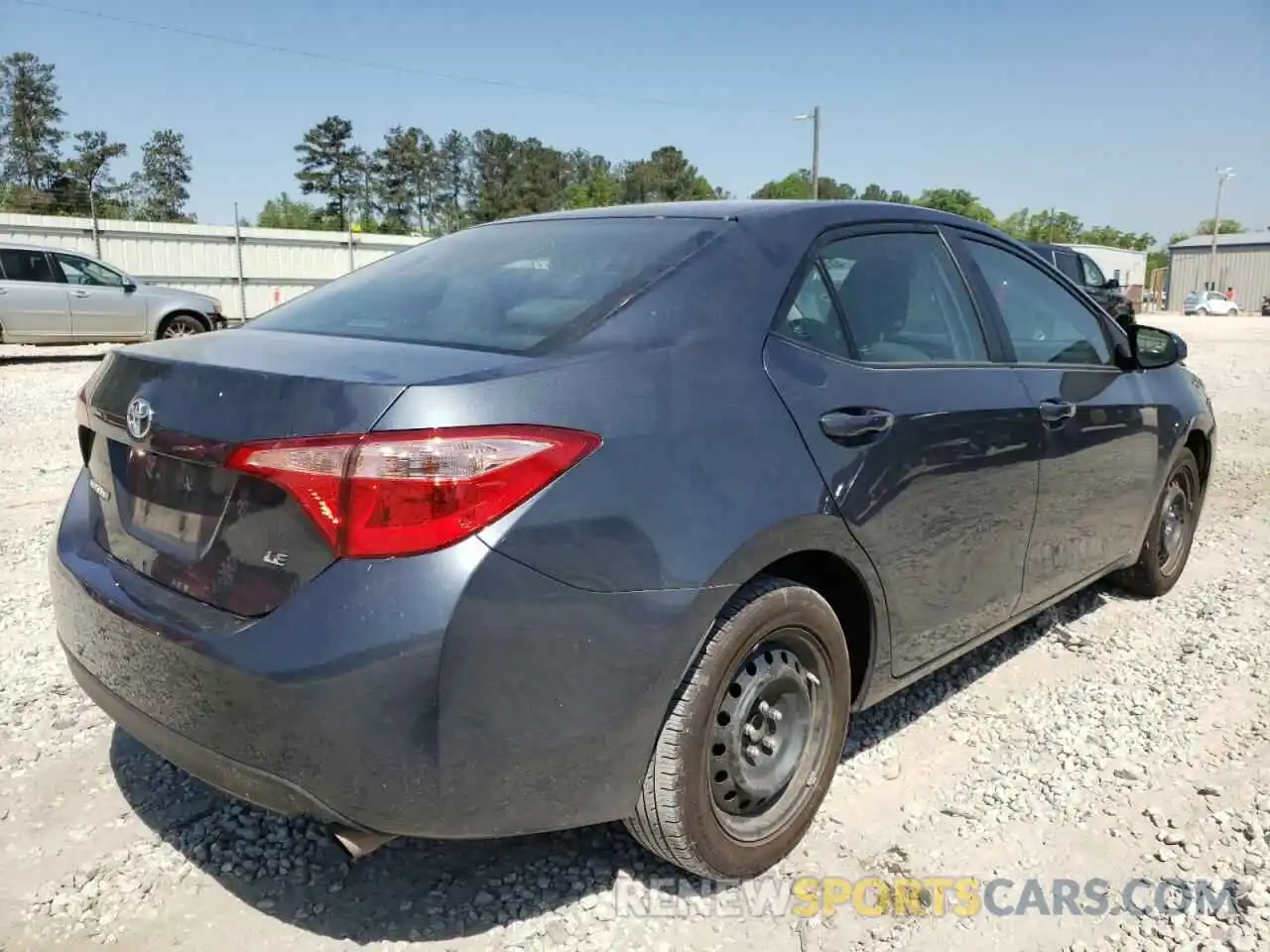 4 Photograph of a damaged car 2T1BURHE0KC153679 TOYOTA COROLLA 2019