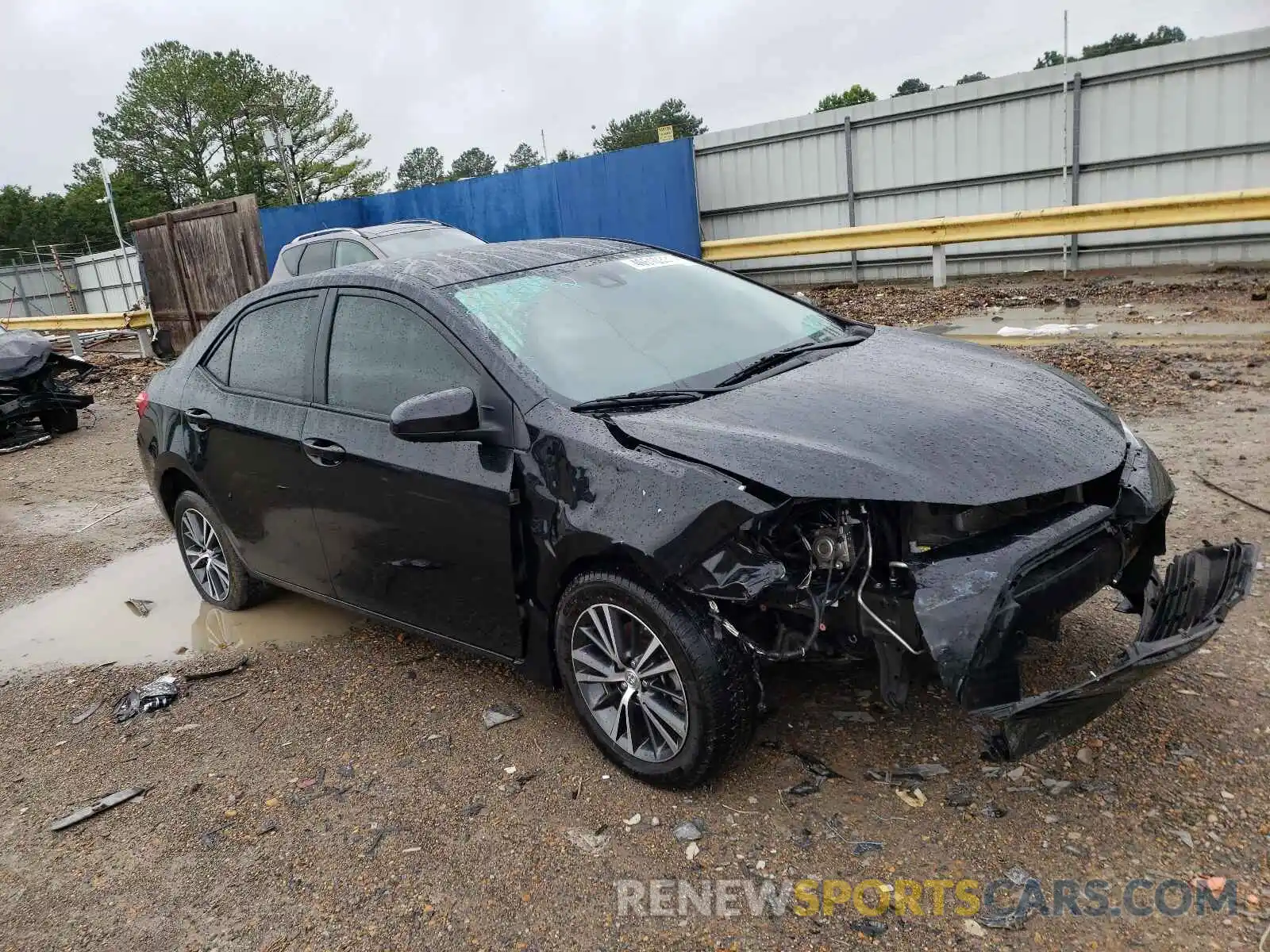 1 Photograph of a damaged car 2T1BURHE0KC159417 TOYOTA COROLLA 2019