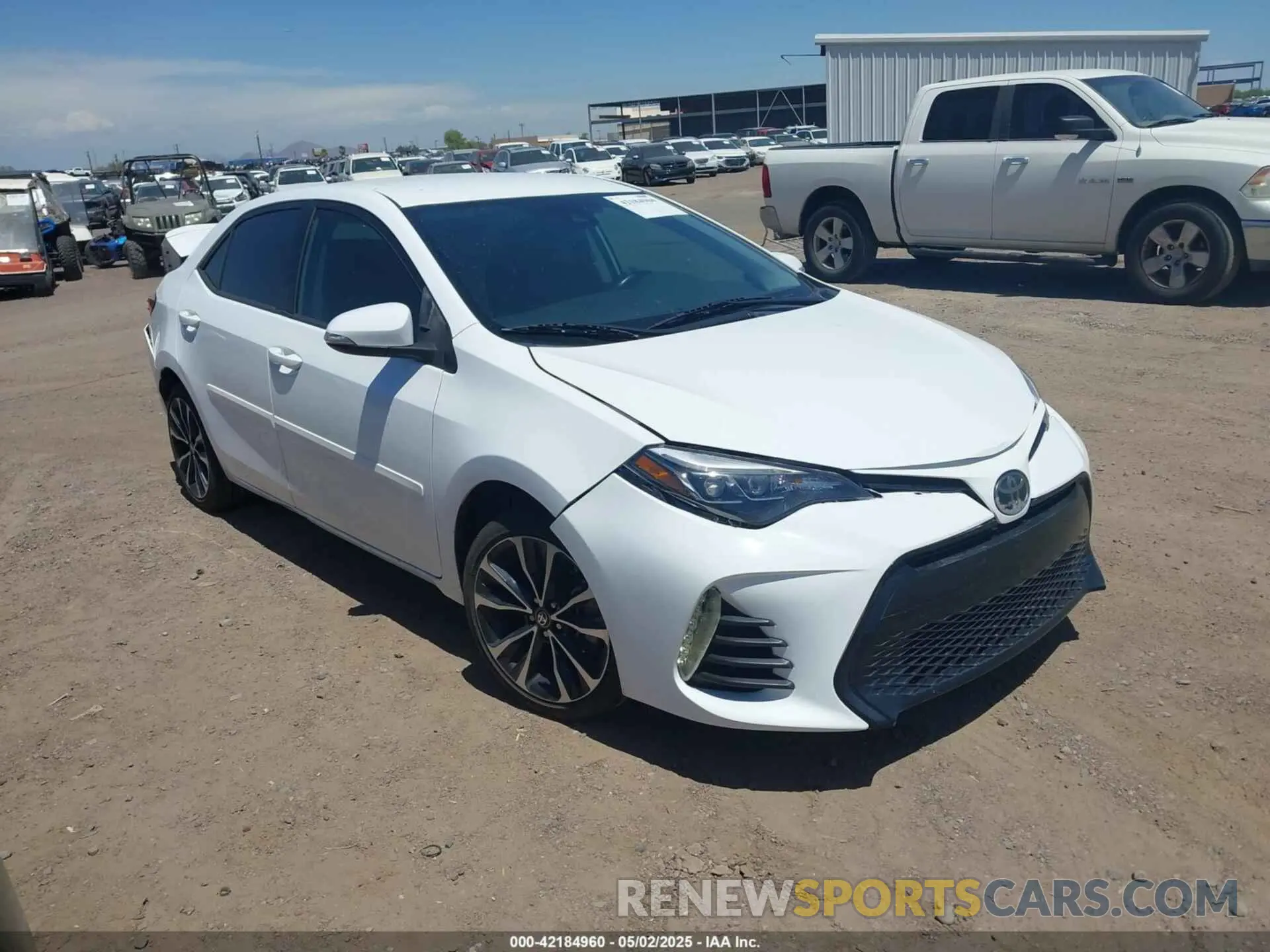 1 Photograph of a damaged car 2T1BURHE0KC159529 TOYOTA COROLLA 2019