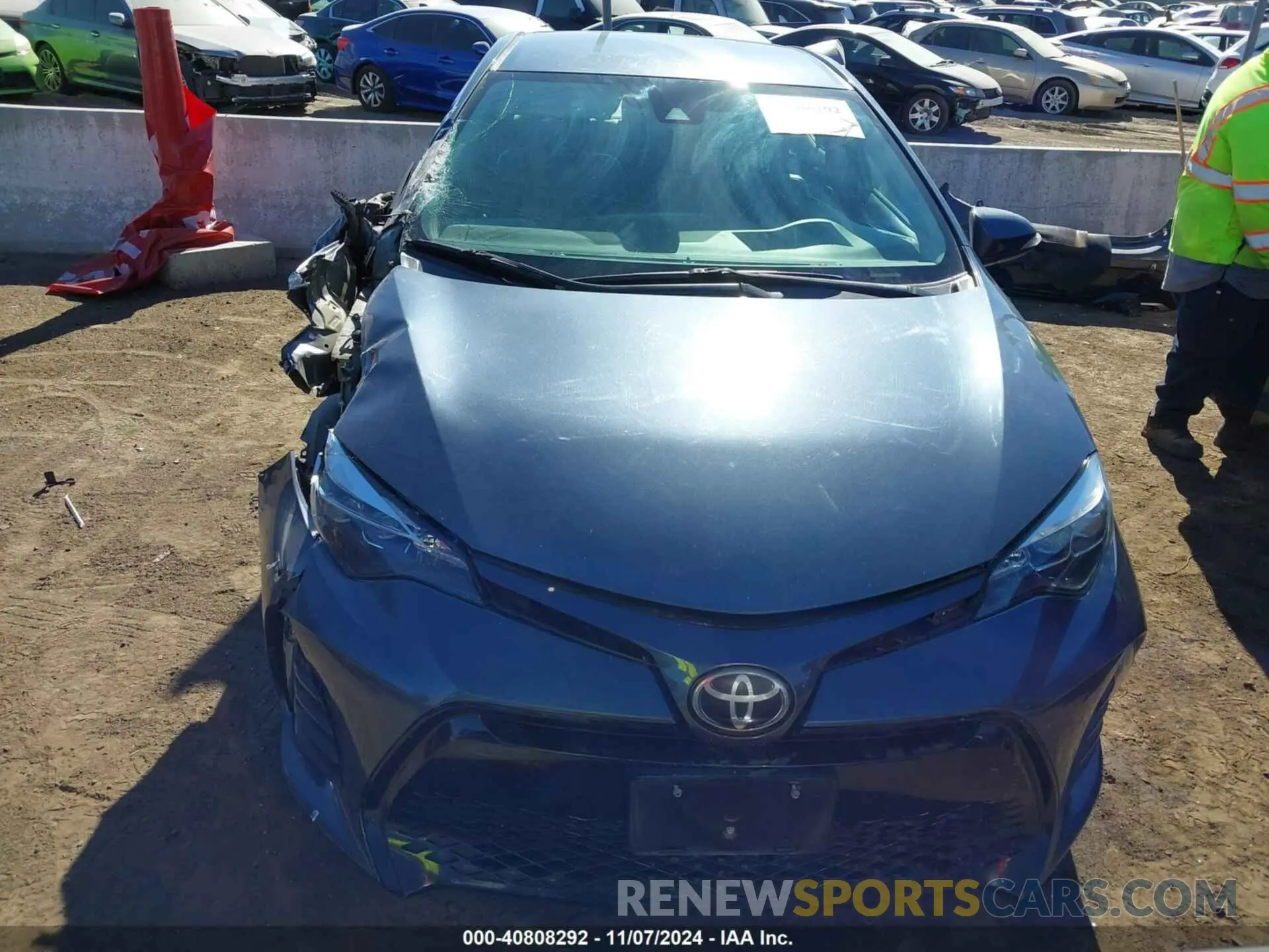 12 Photograph of a damaged car 2T1BURHE0KC160826 TOYOTA COROLLA 2019