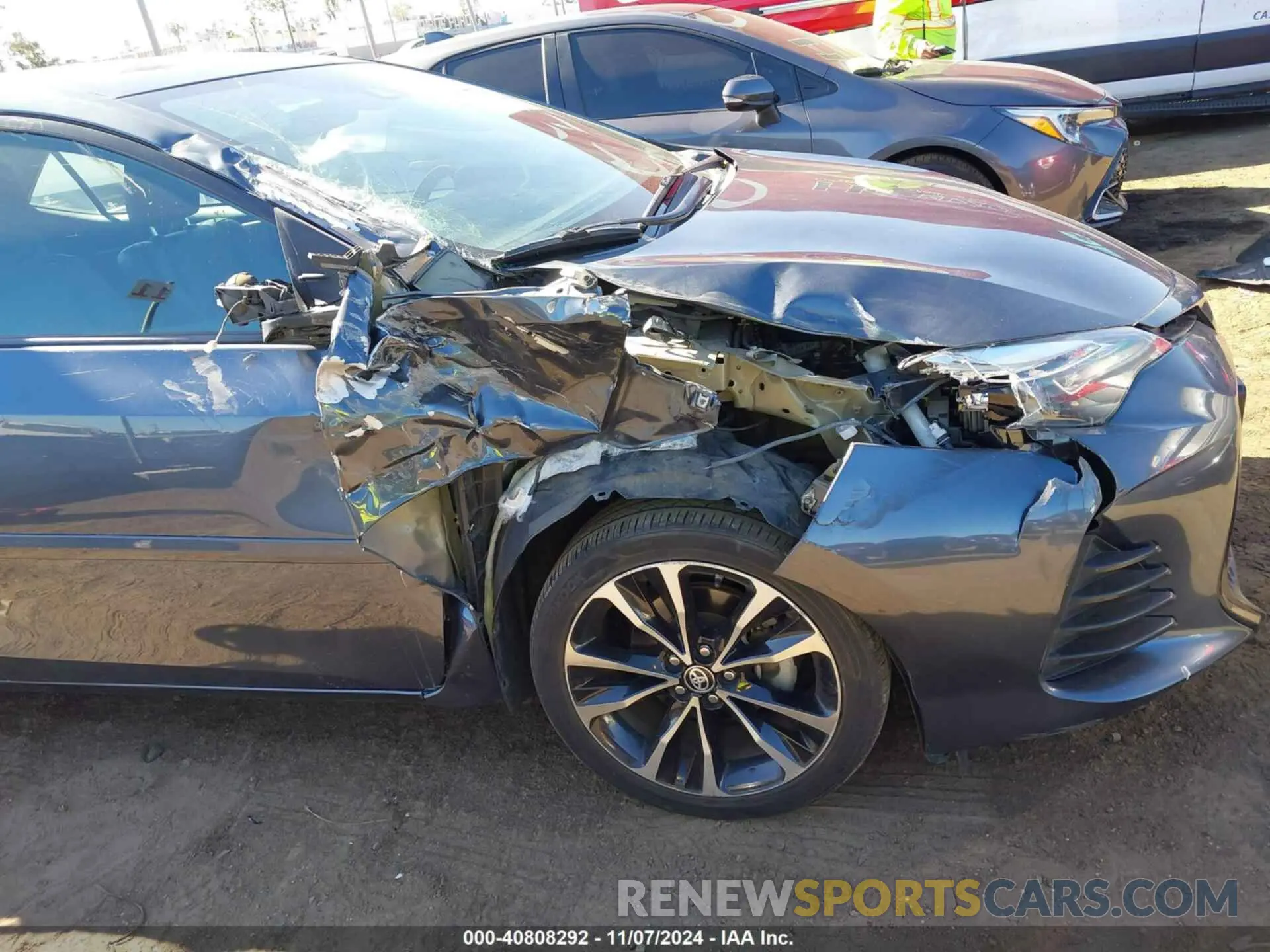 6 Photograph of a damaged car 2T1BURHE0KC160826 TOYOTA COROLLA 2019