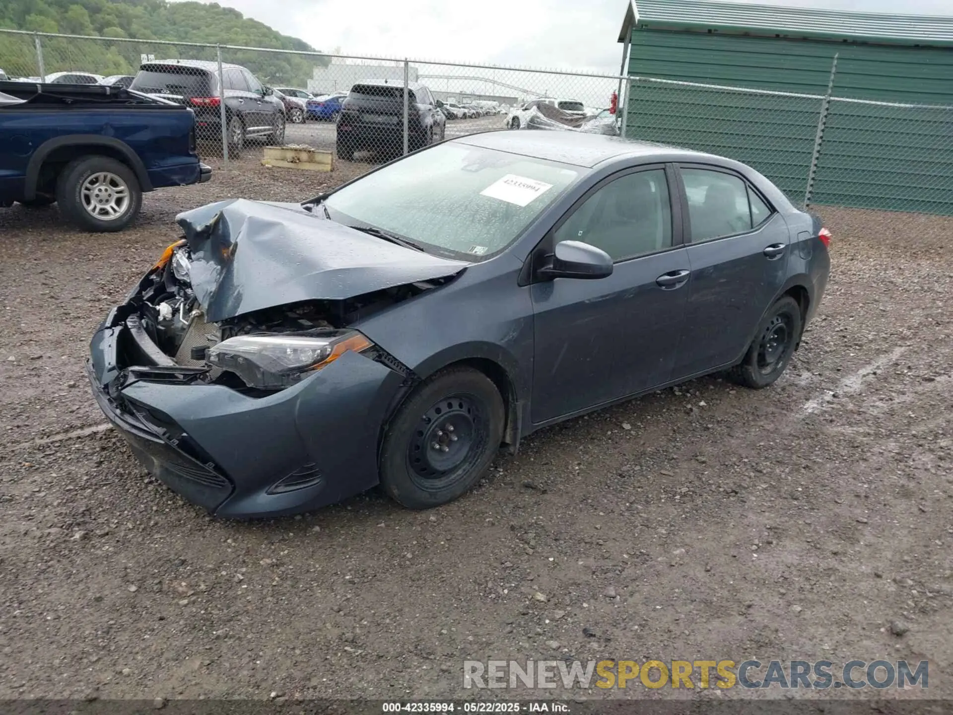 2 Photograph of a damaged car 2T1BURHE0KC167730 TOYOTA COROLLA 2019