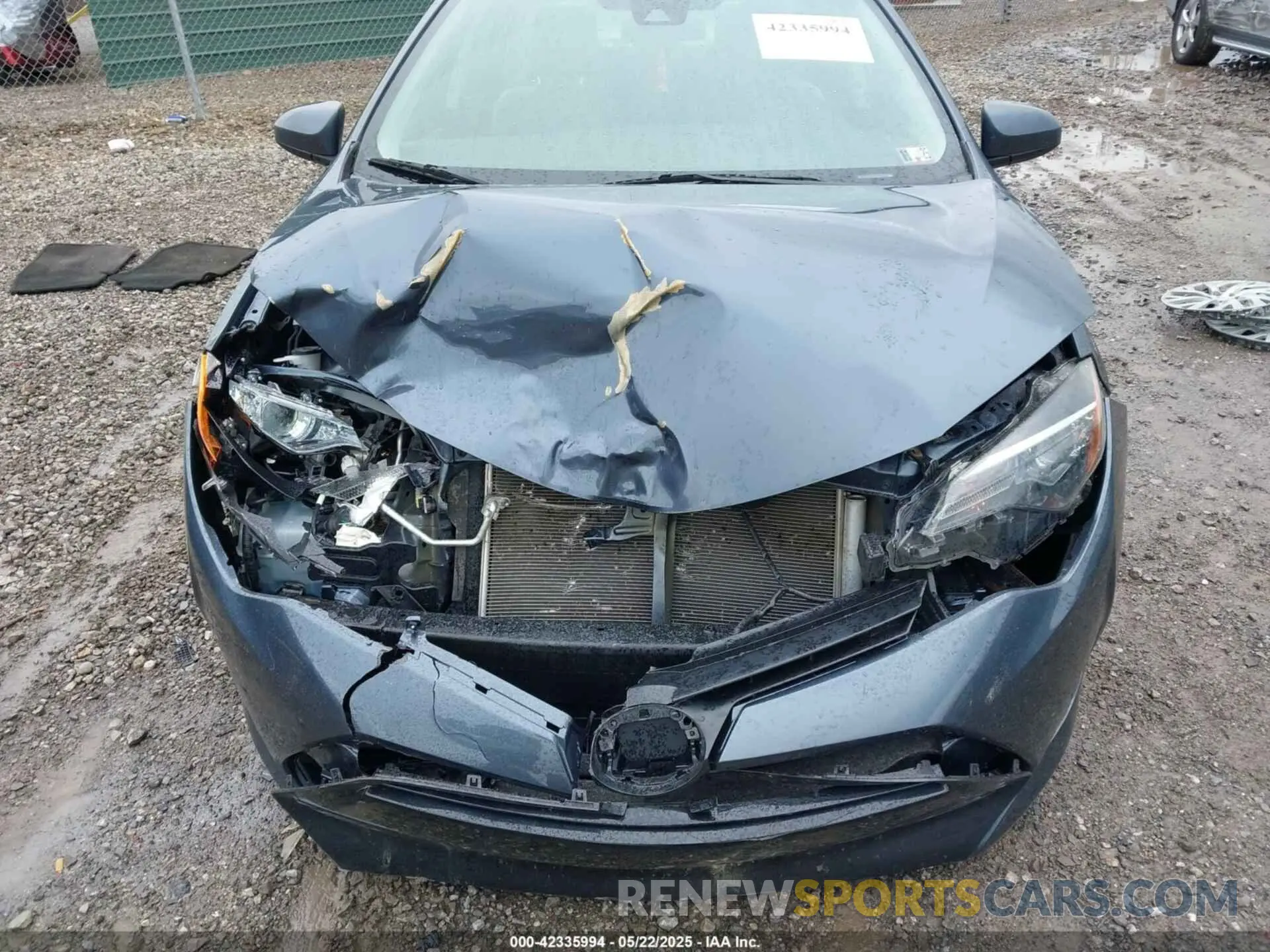 6 Photograph of a damaged car 2T1BURHE0KC167730 TOYOTA COROLLA 2019
