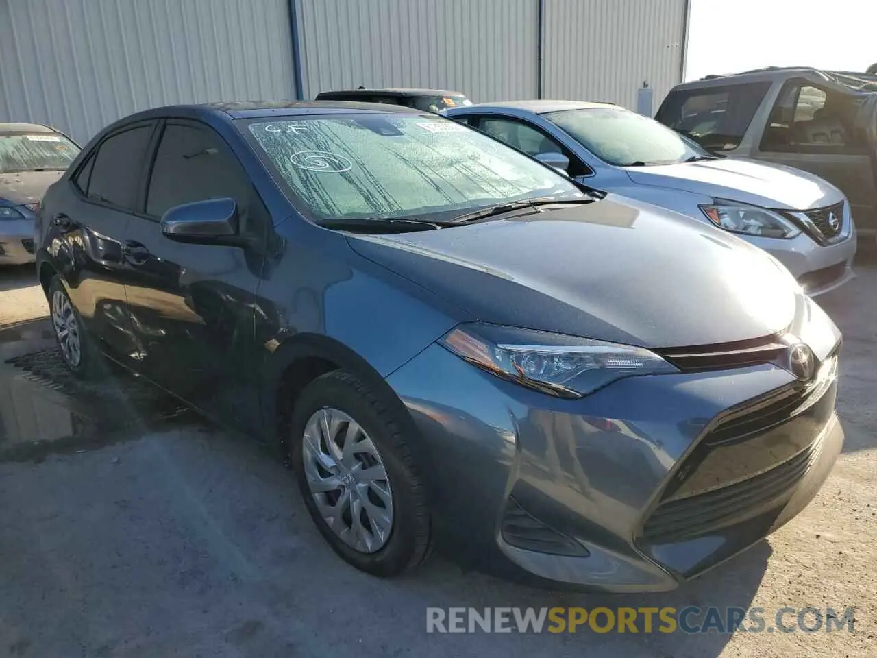 1 Photograph of a damaged car 2T1BURHE0KC172751 TOYOTA COROLLA 2019