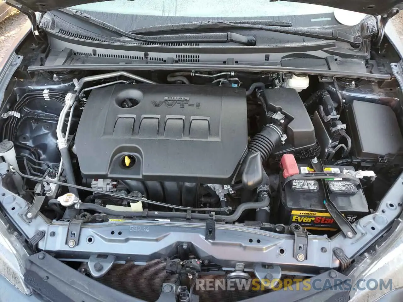 7 Photograph of a damaged car 2T1BURHE0KC172751 TOYOTA COROLLA 2019