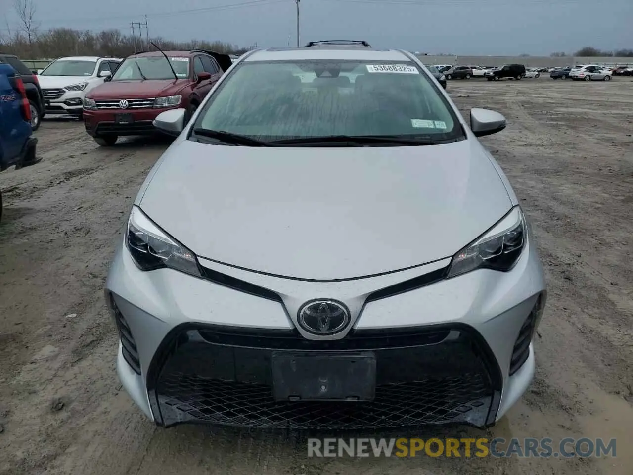 5 Photograph of a damaged car 2T1BURHE0KC175116 TOYOTA COROLLA 2019