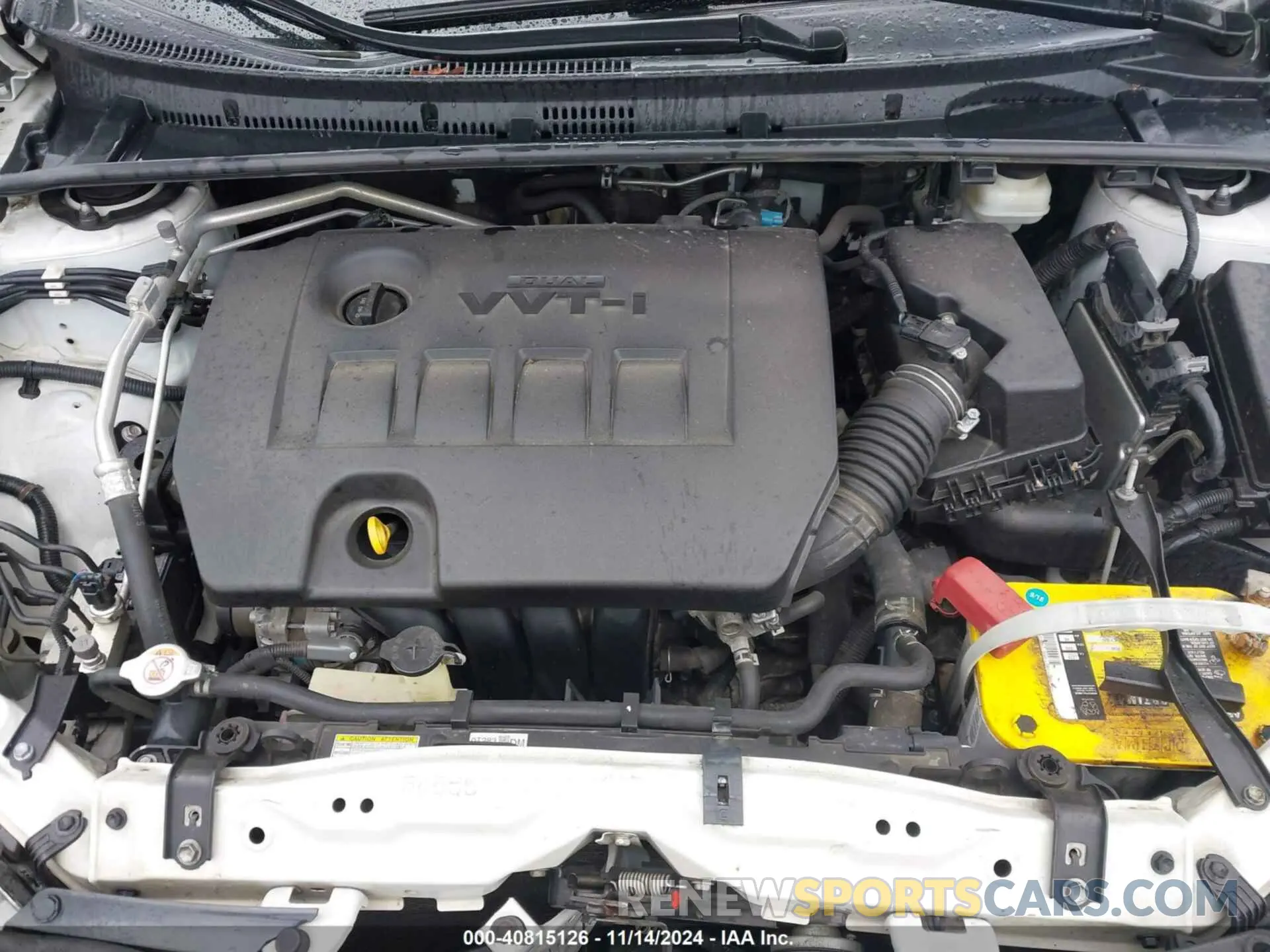 10 Photograph of a damaged car 2T1BURHE0KC178372 TOYOTA COROLLA 2019
