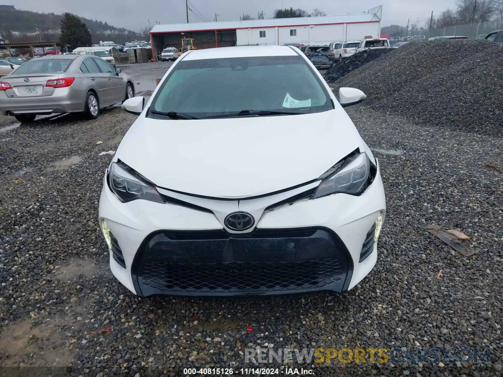 12 Photograph of a damaged car 2T1BURHE0KC178372 TOYOTA COROLLA 2019