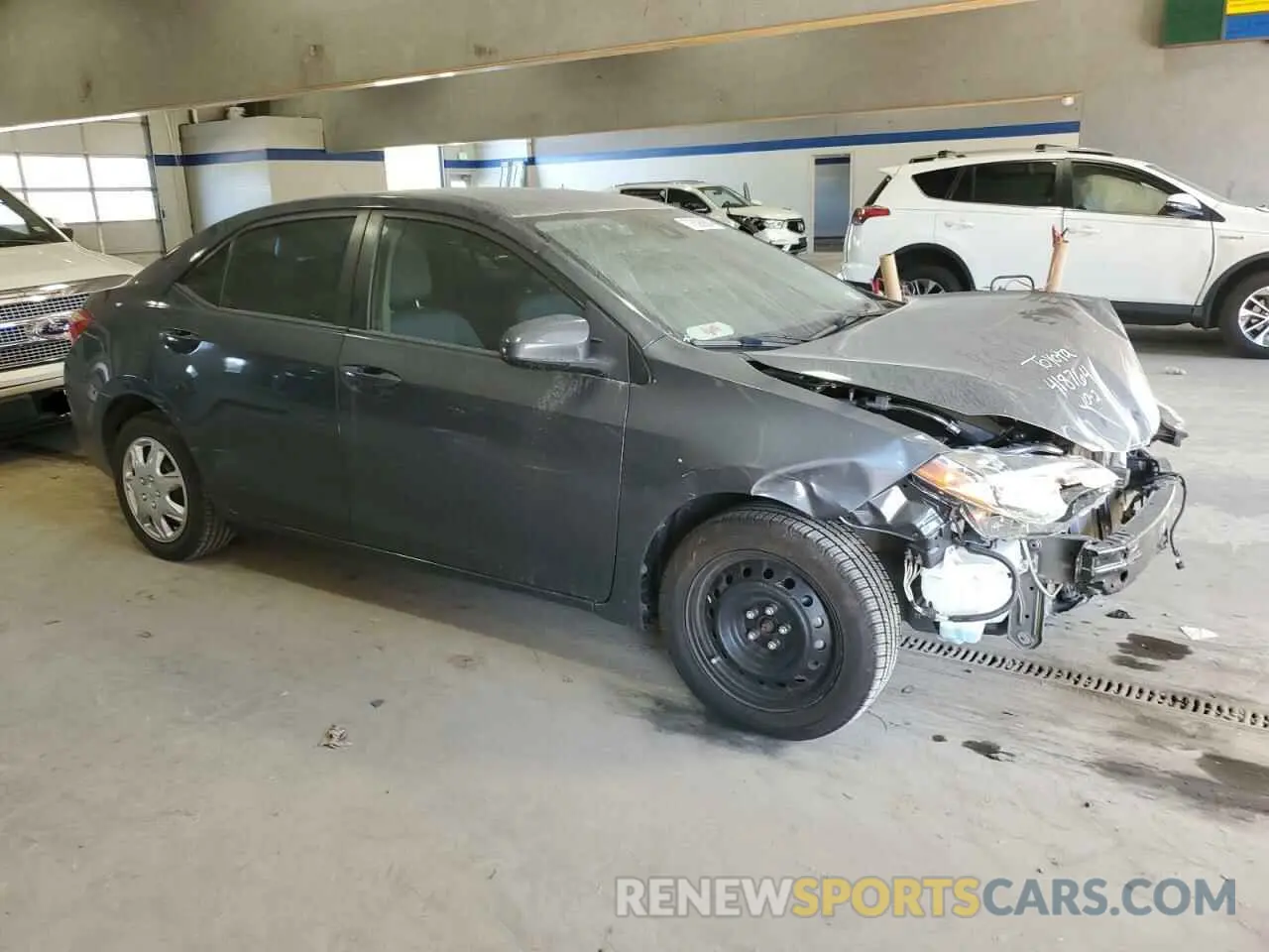 4 Photograph of a damaged car 2T1BURHE0KC186536 TOYOTA COROLLA 2019