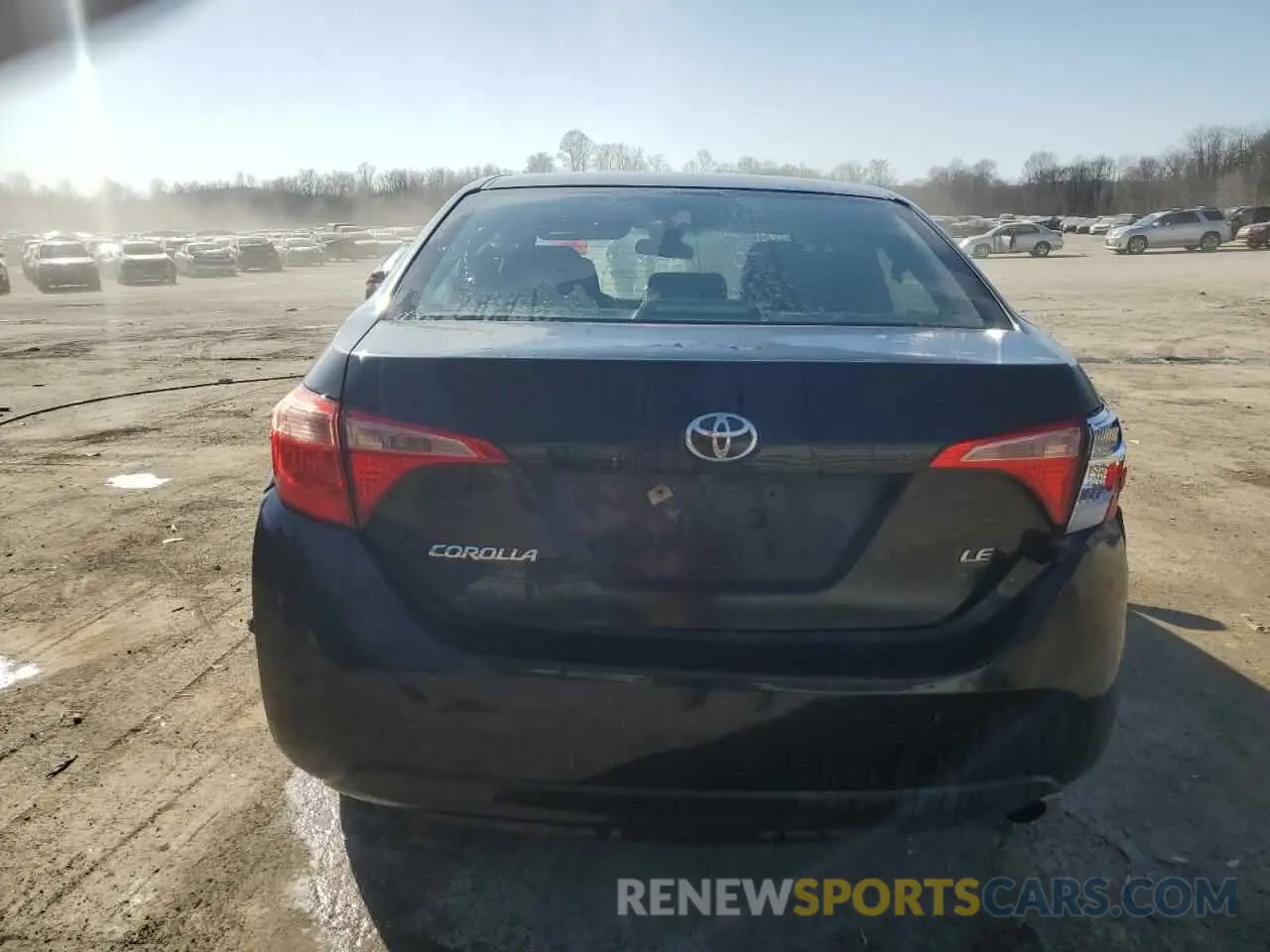 6 Photograph of a damaged car 2T1BURHE0KC192773 TOYOTA COROLLA 2019