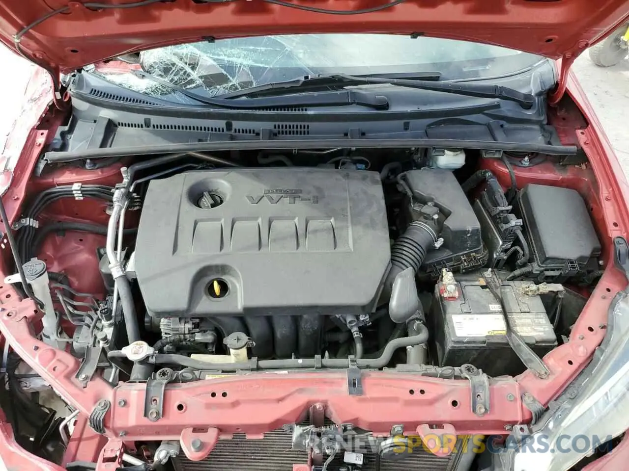 11 Photograph of a damaged car 2T1BURHE0KC203335 TOYOTA COROLLA 2019