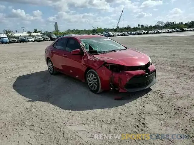 13 Photograph of a damaged car 2T1BURHE0KC203335 TOYOTA COROLLA 2019
