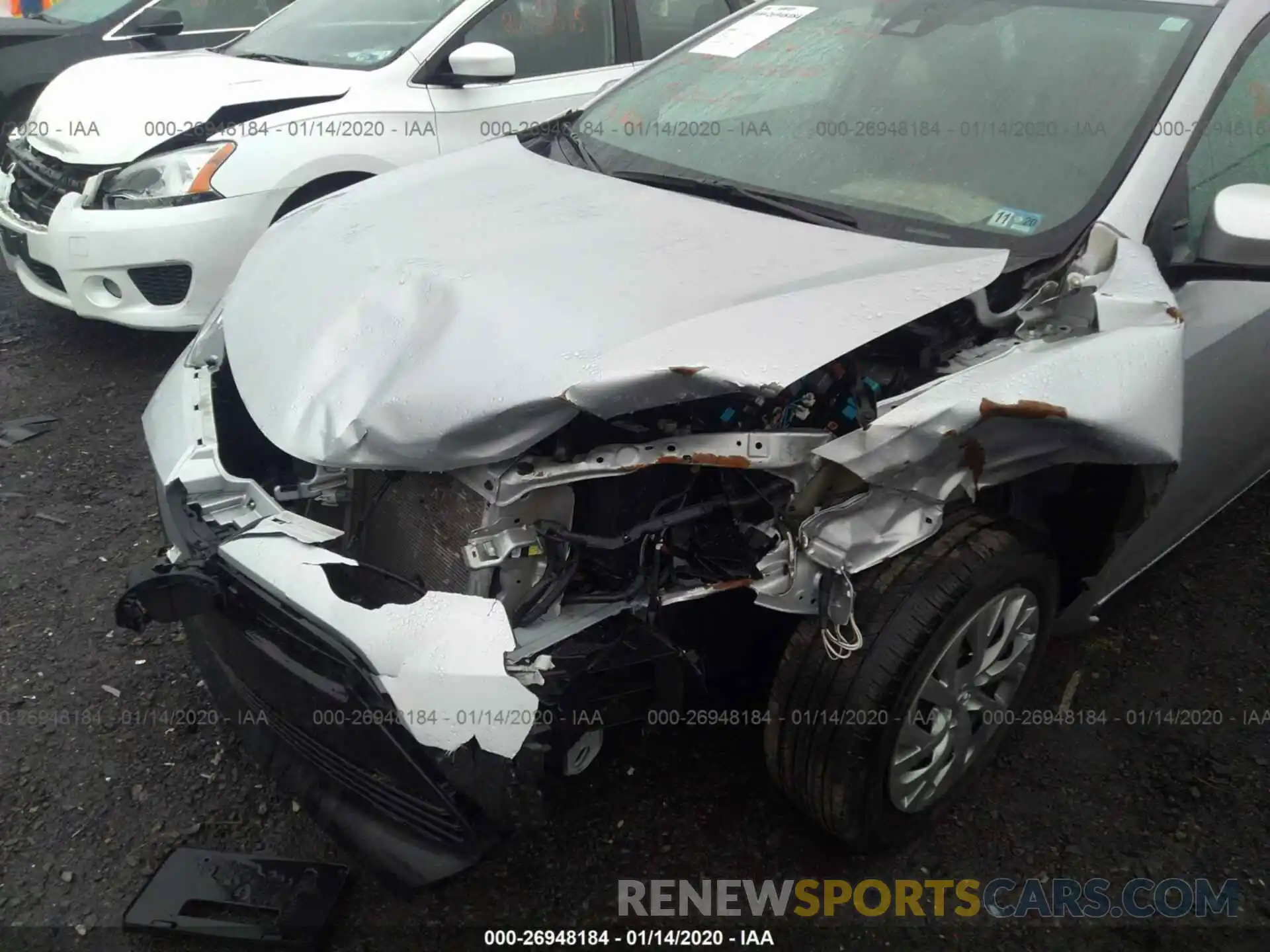 6 Photograph of a damaged car 2T1BURHE0KC204582 TOYOTA COROLLA 2019