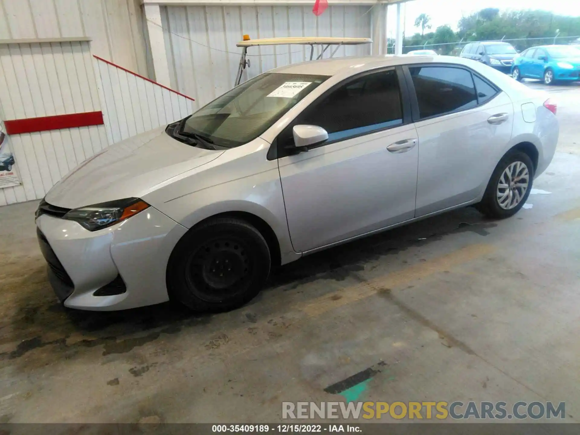 2 Photograph of a damaged car 2T1BURHE0KC204873 TOYOTA COROLLA 2019