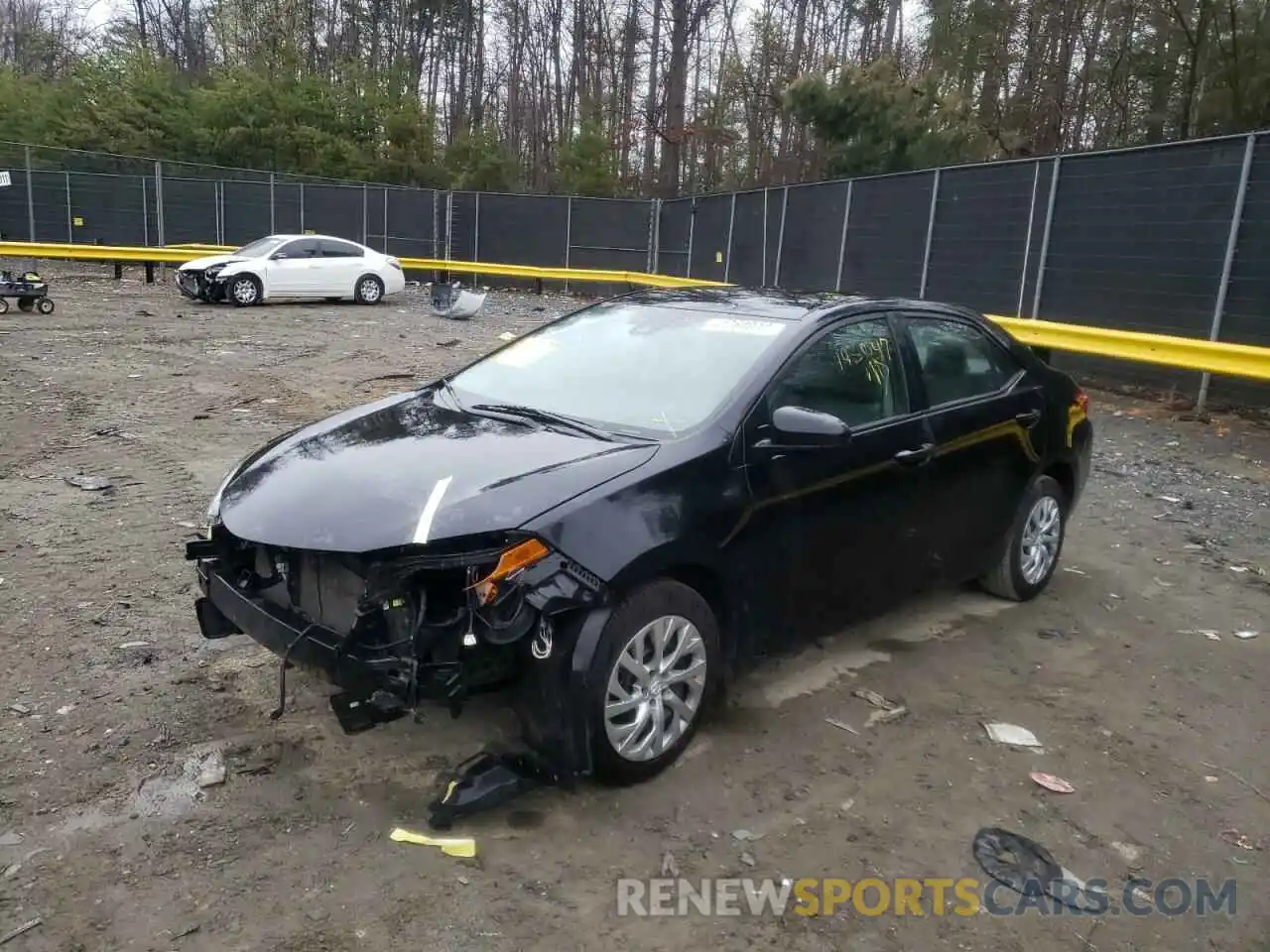 2 Photograph of a damaged car 2T1BURHE0KC206851 TOYOTA COROLLA 2019