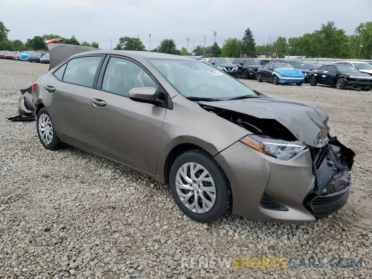 4 Photograph of a damaged car 2T1BURHE0KC210947 TOYOTA COROLLA 2019