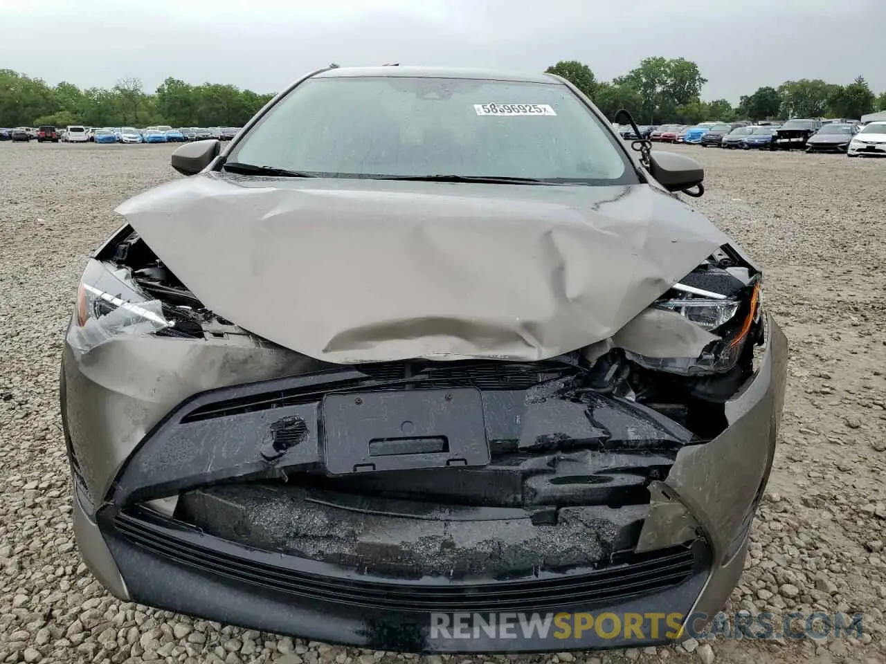 5 Photograph of a damaged car 2T1BURHE0KC210947 TOYOTA COROLLA 2019