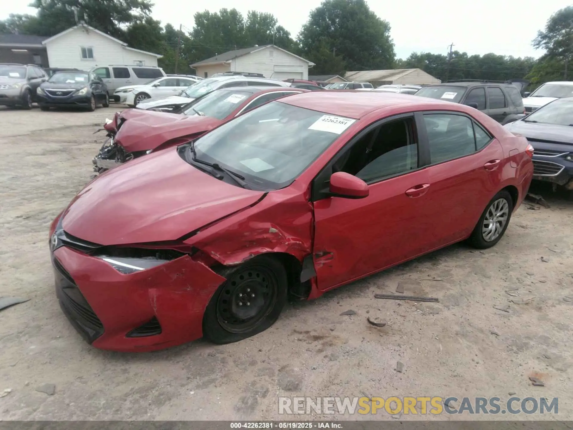 2 Photograph of a damaged car 2T1BURHE0KC212830 TOYOTA COROLLA 2019