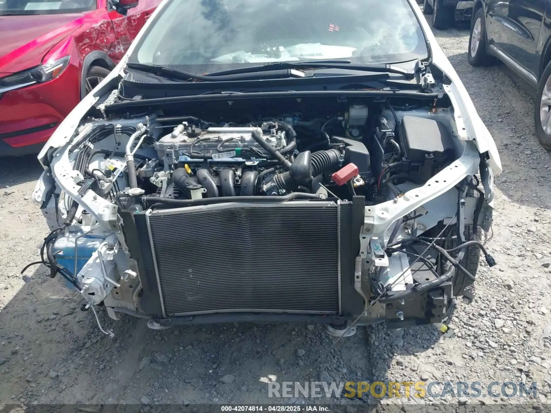 6 Photograph of a damaged car 2T1BURHE0KC213606 TOYOTA COROLLA 2019