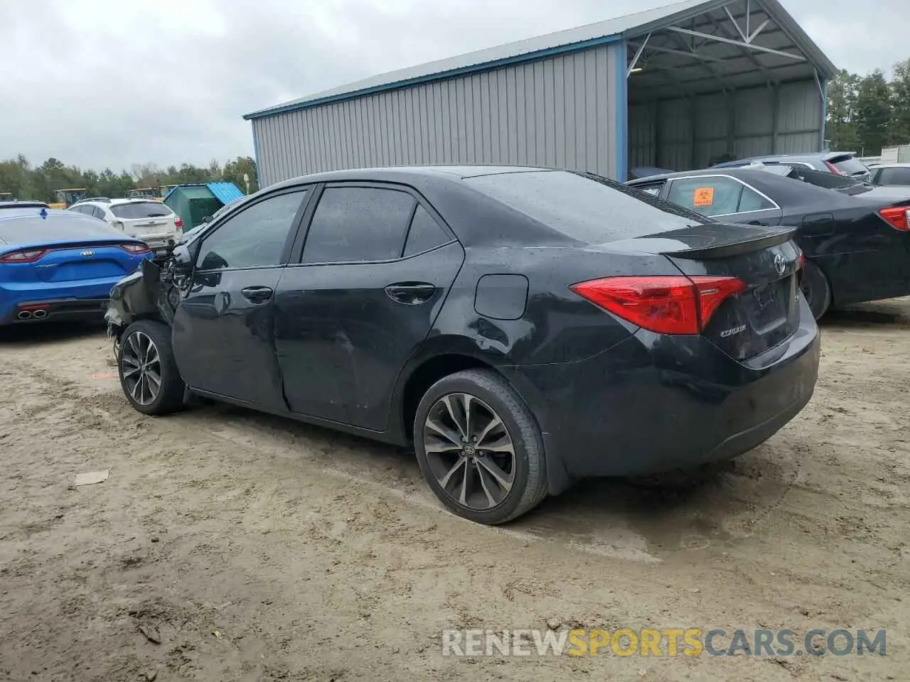 2 Photograph of a damaged car 2T1BURHE0KC214609 TOYOTA COROLLA 2019