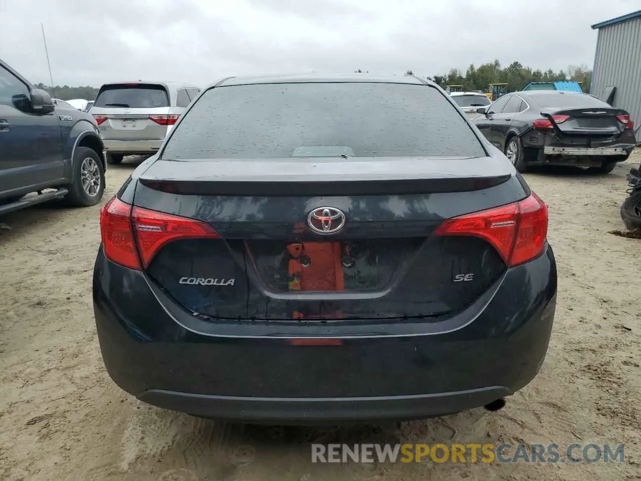 6 Photograph of a damaged car 2T1BURHE0KC214609 TOYOTA COROLLA 2019